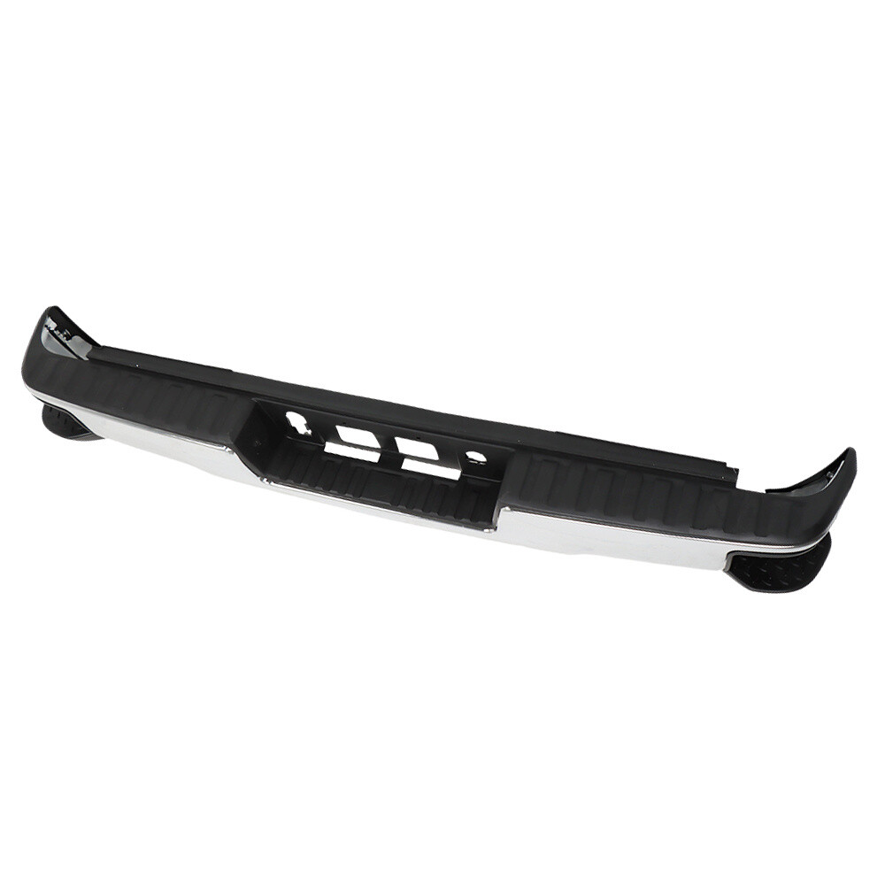 For Chevy Silverado GMC Sierra 1500 2014-2018 Chrome Rear Step Bumper Assembly