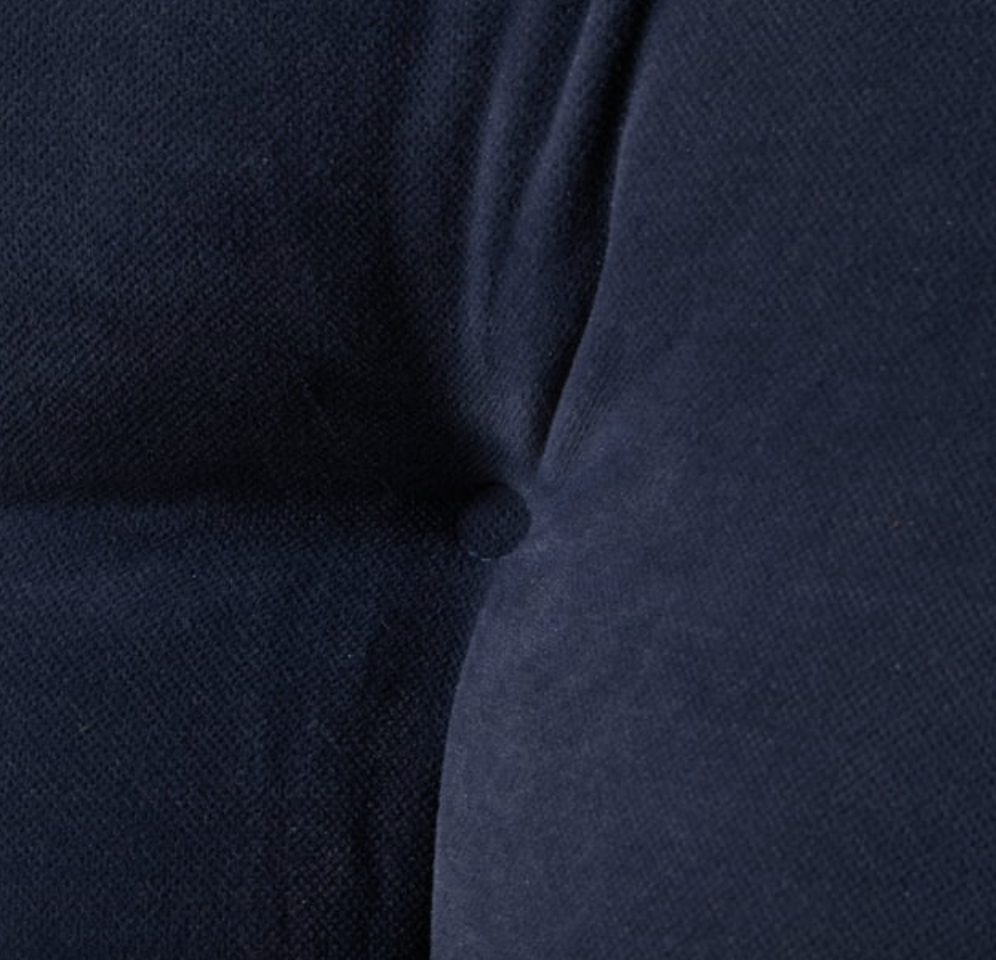 Blue 4 piece Nook Cushion Set Corner Bench Booth Seat Dining Breakfast Kitchen