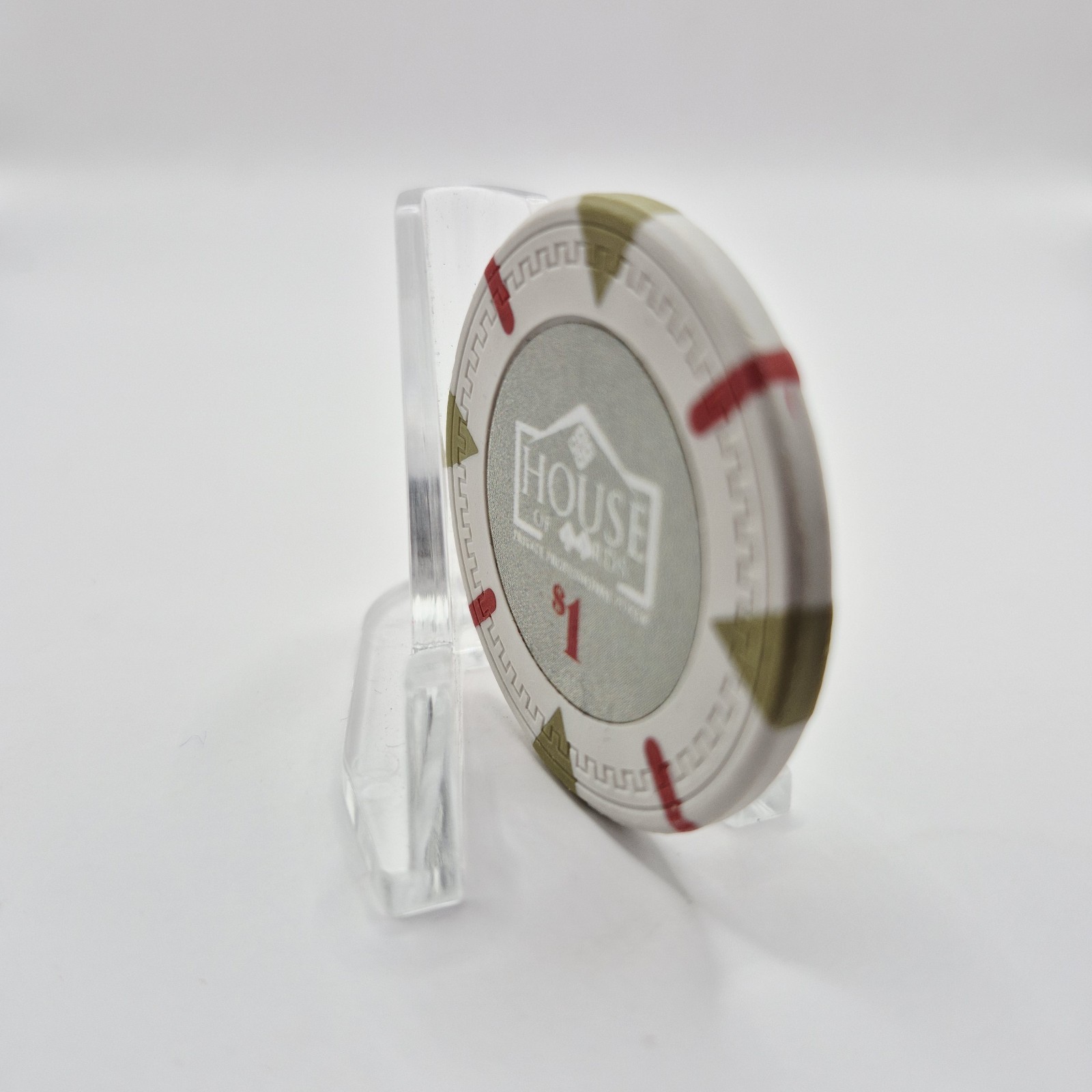 House of Cards Poker Club Beaumont Texas $1 Casino Chip