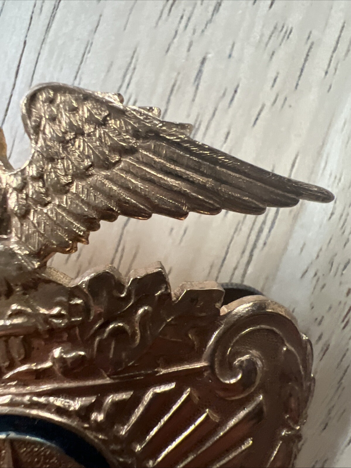 Vintage Double Screwback Special Hat Pin