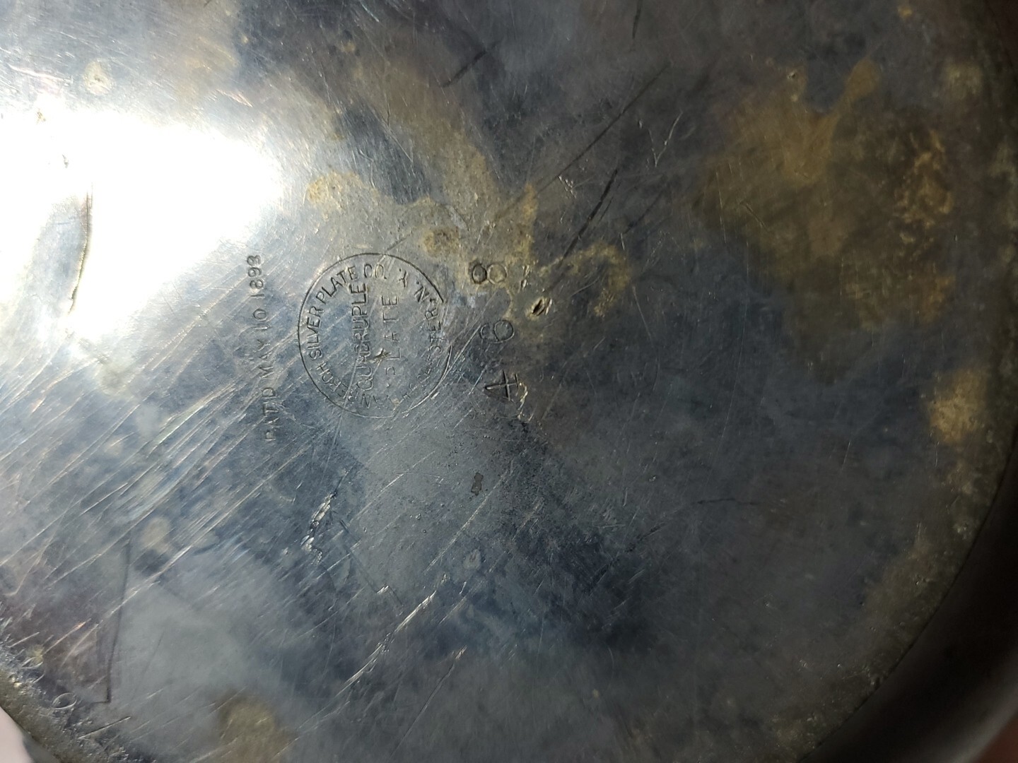 Beautifully hand-carved antique silver-plated teapot