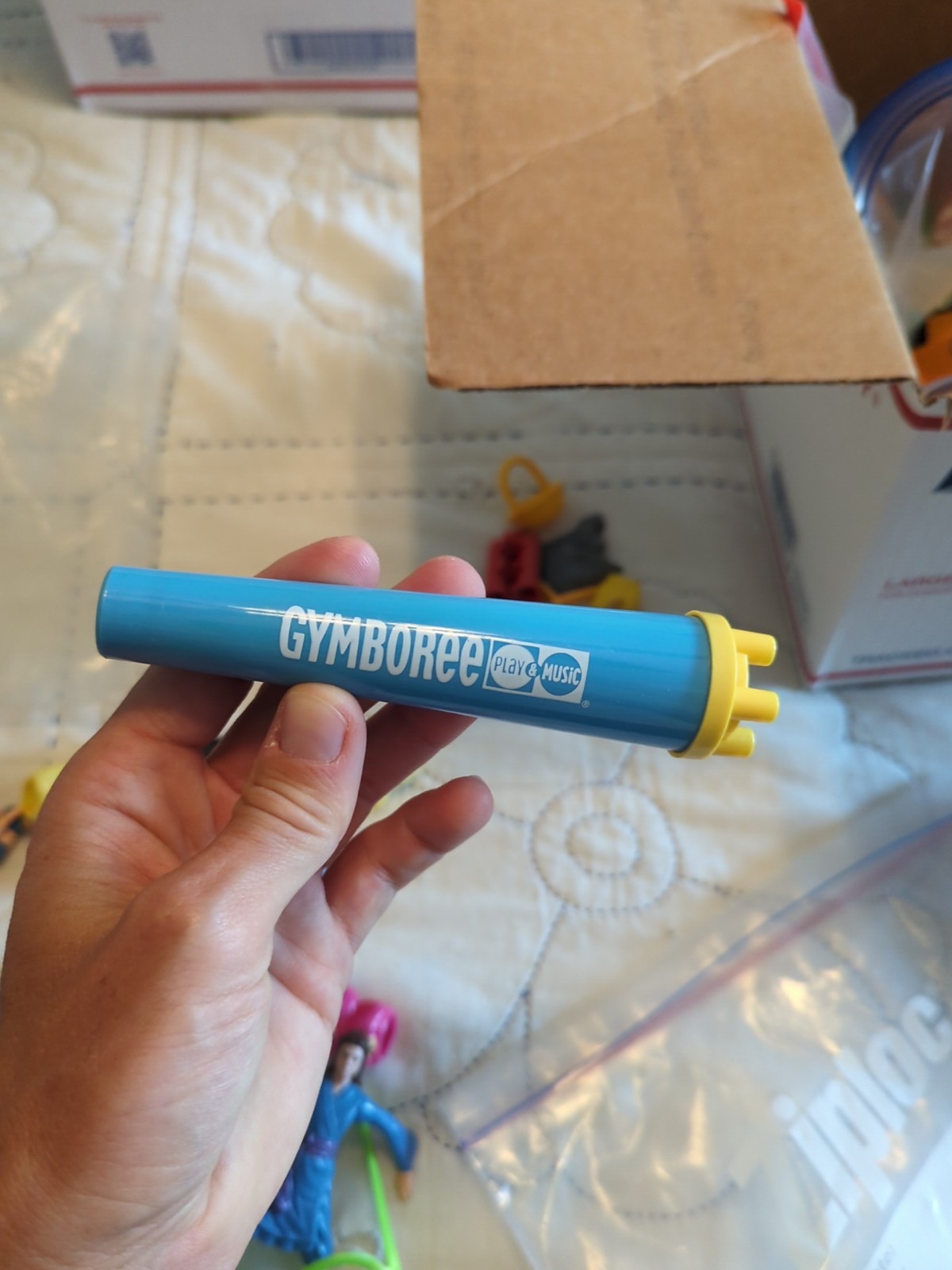 Gymboree Bubble blower plastic toy - See Video