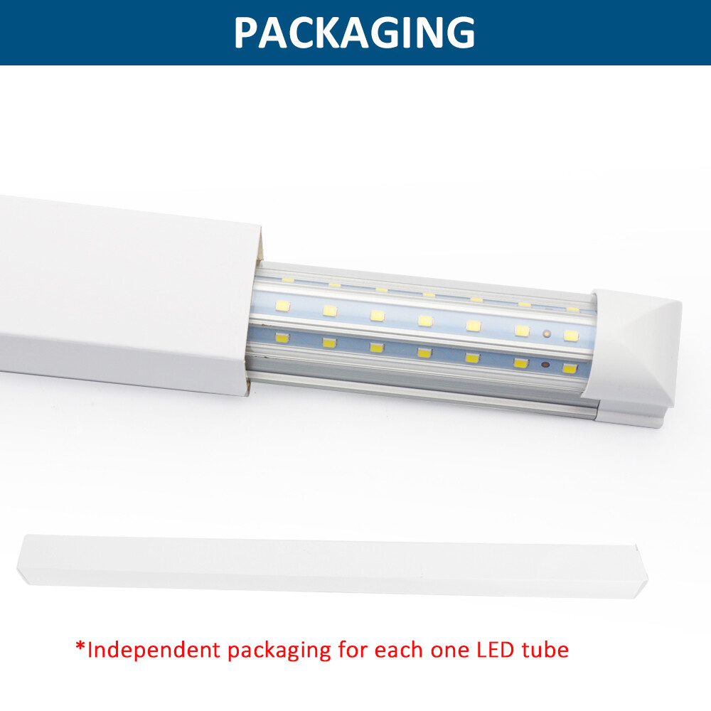 T8 LED Tube Light Bulbs 4FT 60W 8FT 120W 8 FT LED Shop Light Fixture 5000K~6500K