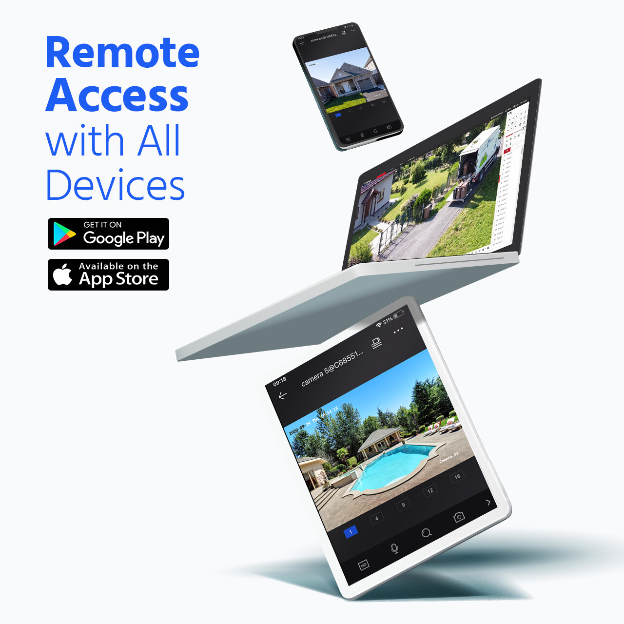 ANNKE 5IN1 4K 8MP 8CH DVR Video for CCTV Security Camera System AI Motion H.265+