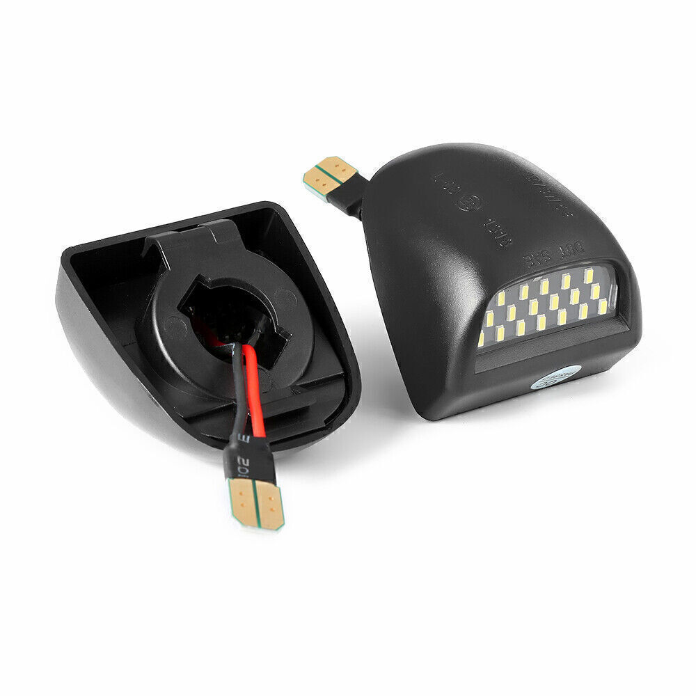 2 Pcs LED License Plate Light Assembly For Chevy Silverado GMC Sierra Cadillac