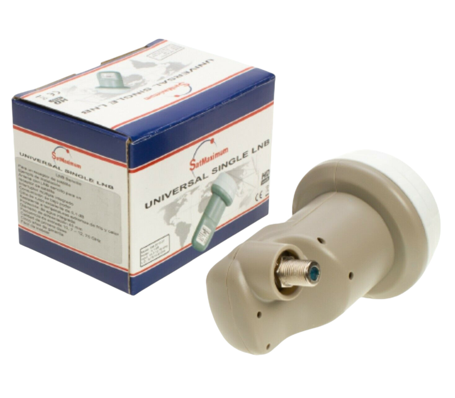 39in (100cm) Satellite Dish Kit w/Tripod Mount & Single LNB- KU BAND FTA Free TV