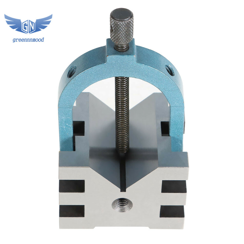 Multi-Use 2-3/8" x 2-3/4" x 2" V-Block and Clamp Set Hardened Steel Precision