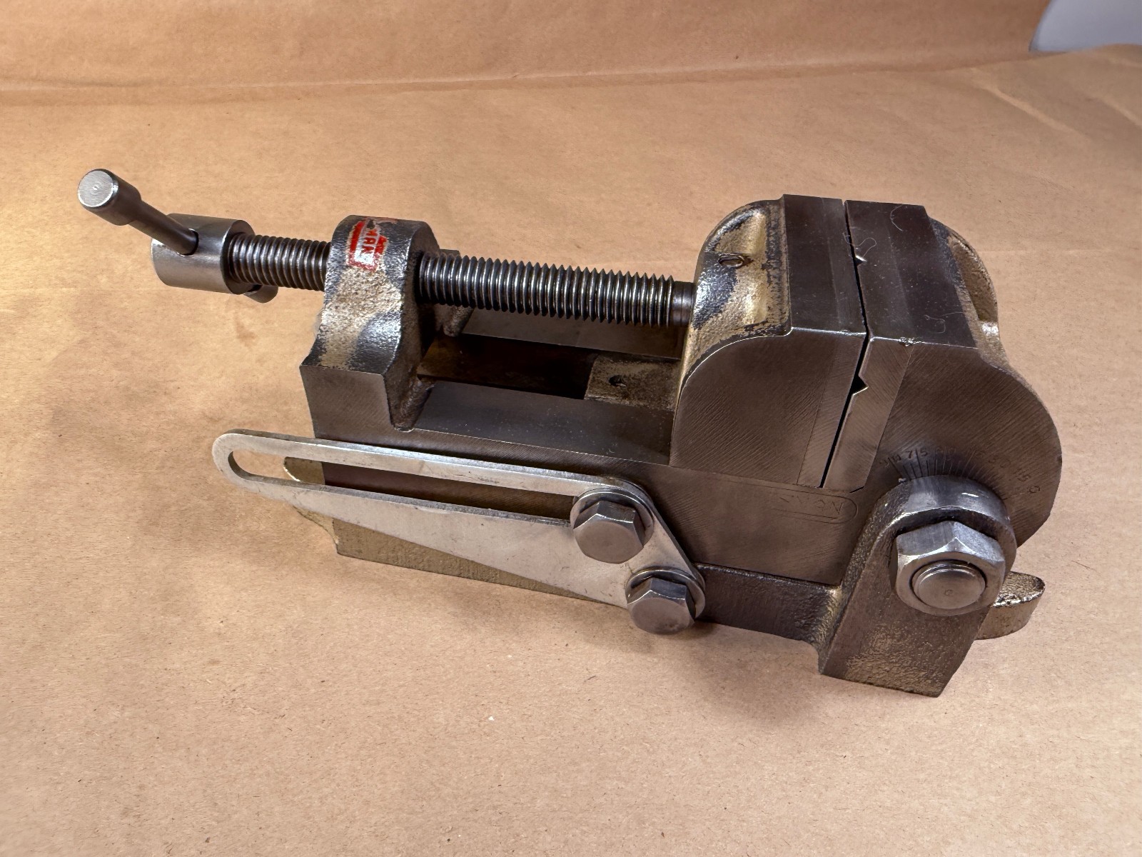 Craftsman Underline C Logo 2-1/2" Tilting Vise Machinist Drill Press Vise USA