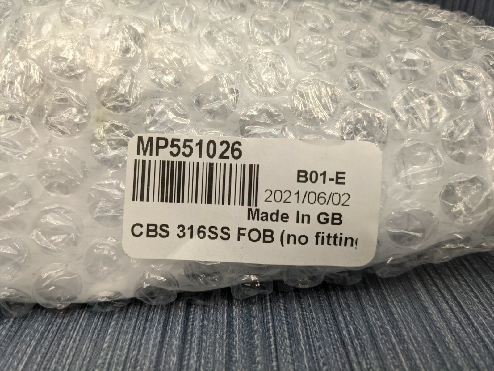 CBS 316SS FOB Detector Stainless Steel Foam Detector Beer