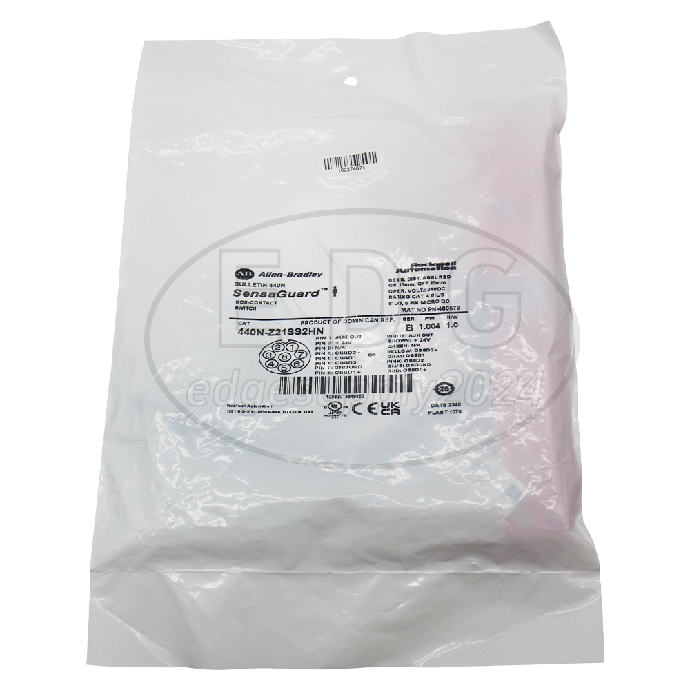 Allen Bradley 440N-Z21SS2HN 440N Non-Contact Interlock Switches, SensaGuard