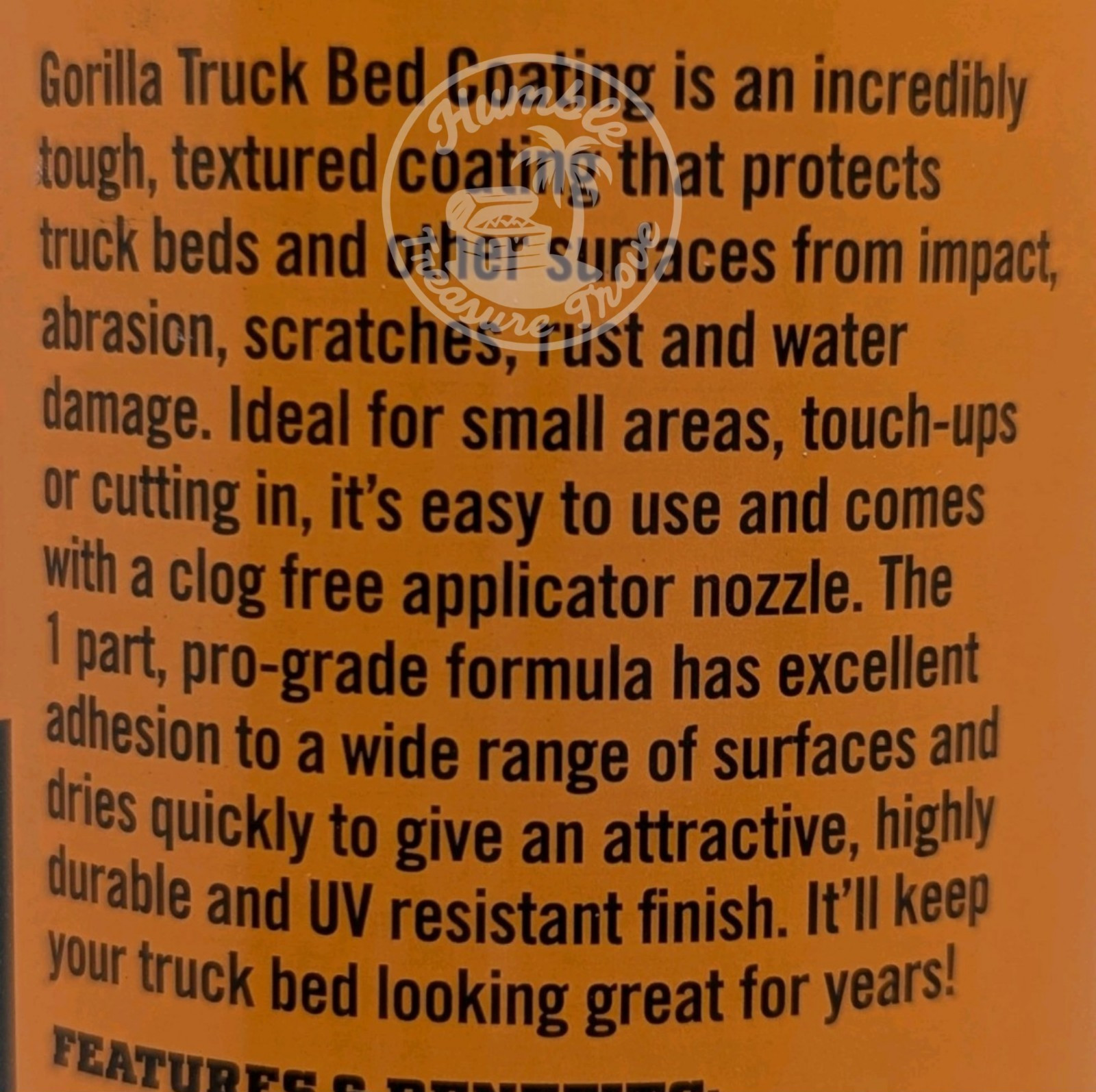 Gorilla Truck Bed Liner Coating 4x 14.3oz Aerosol Spray Case Durable Protection