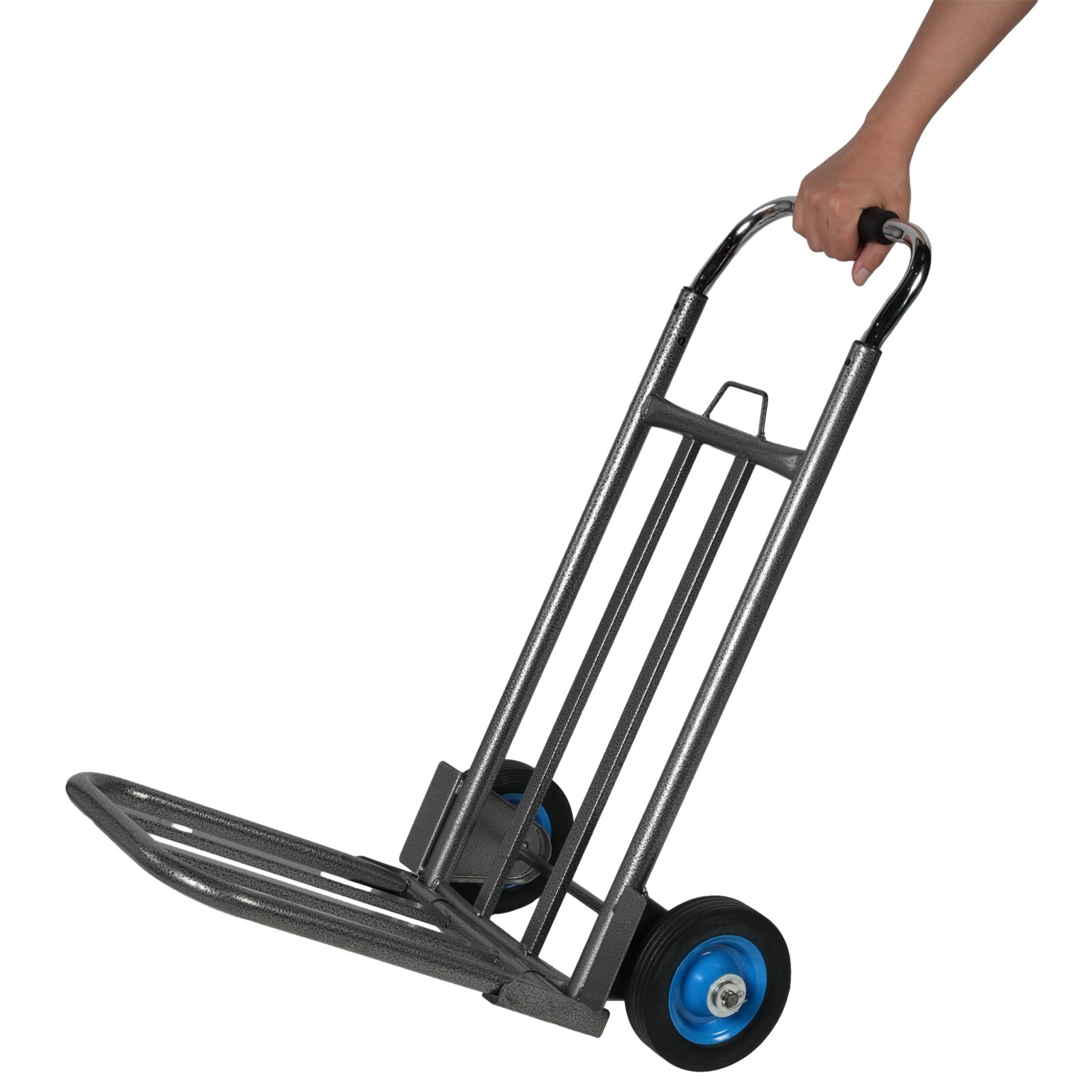 VILOBOS Heavy Duty Hand Truck Dolly Folding Moving Travel Cart Adjustable Handle