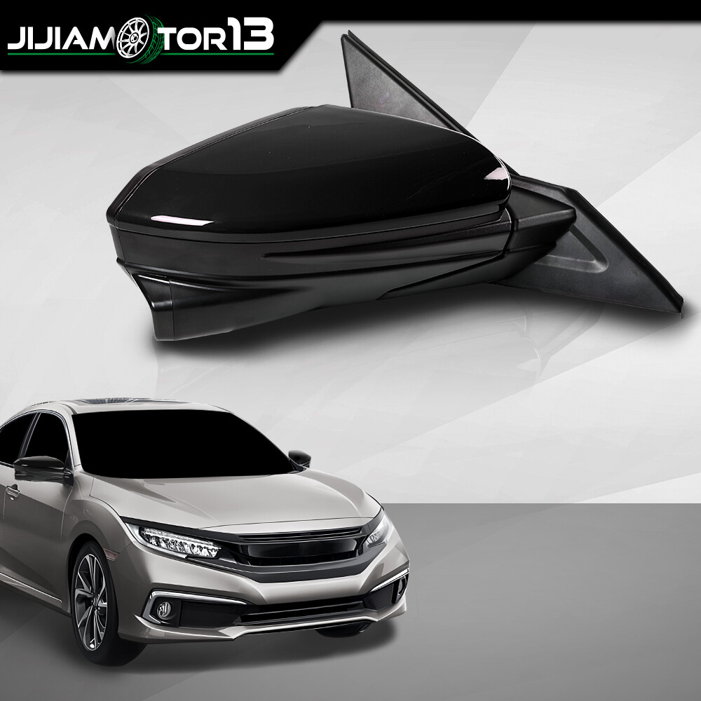 Fit For 16-20 Honda Civic Sedan Passenger Side Mirror Power Heated View Camera