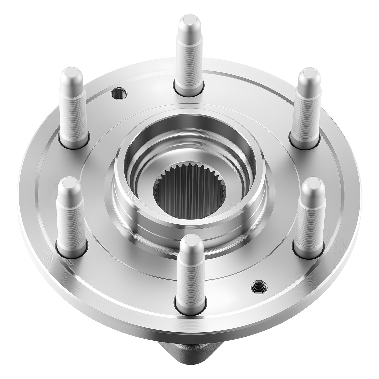 2PCS 4WD Front Wheel Bearing Hubs for 1999-2014 Chevy GMC Silverado Sierra 1500