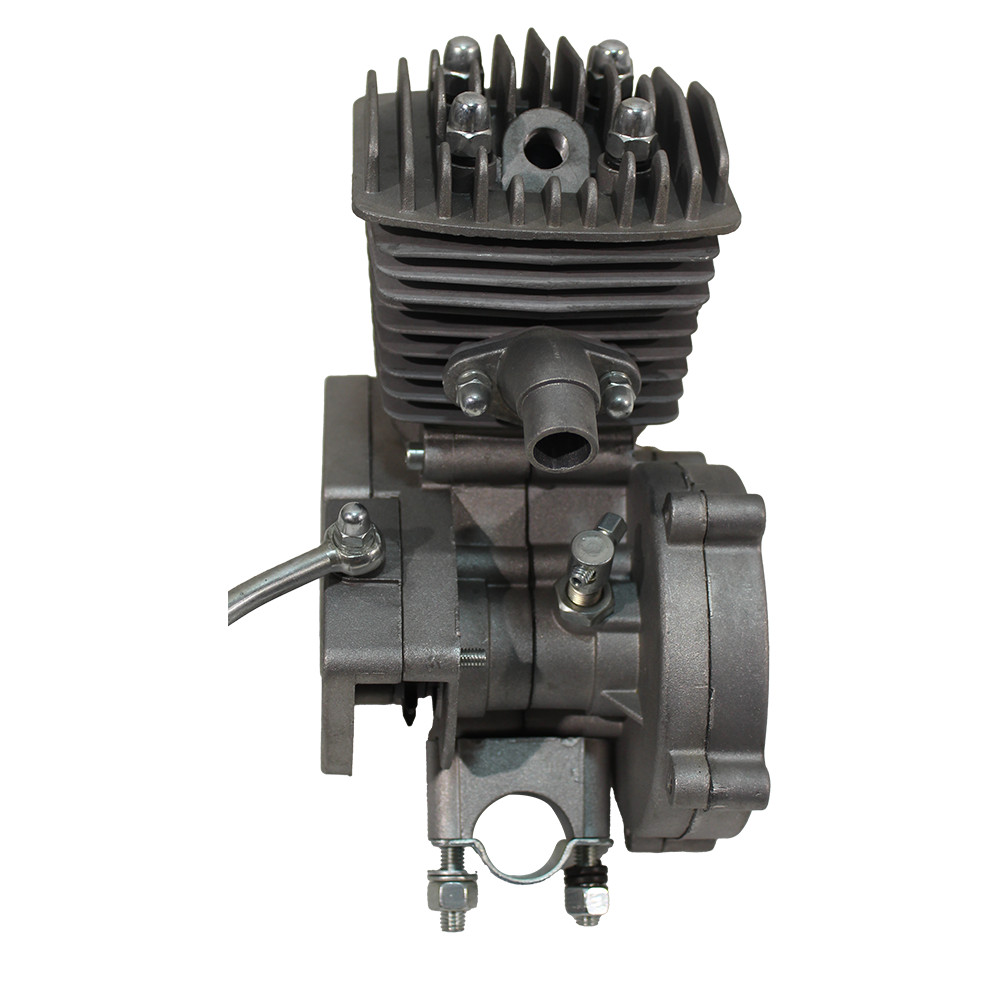 100cc 2-Stroke Engine Motor Kit for Motorized Bicycle Bike Gas Powered silver