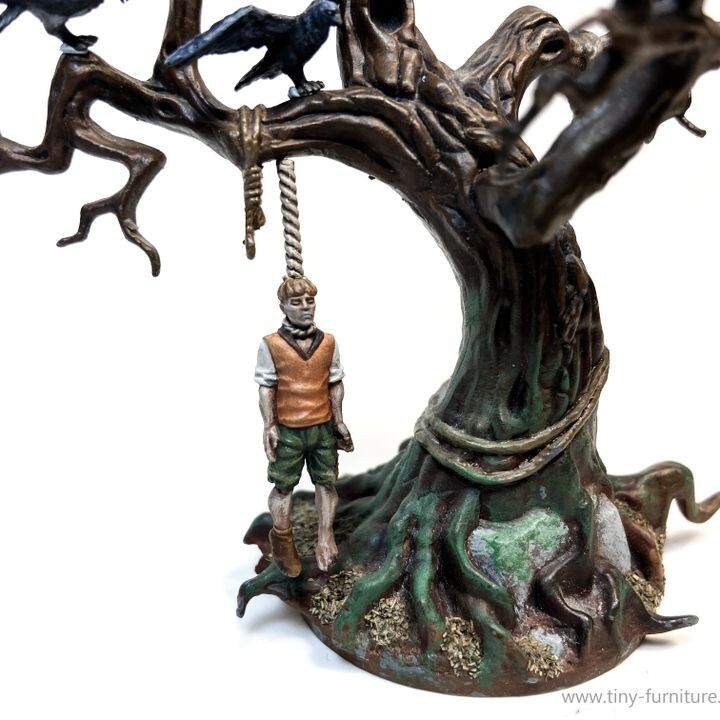 28mm Hung Bodies Dungeons Dragons DnD D&D Villagers Casualty Monster Market