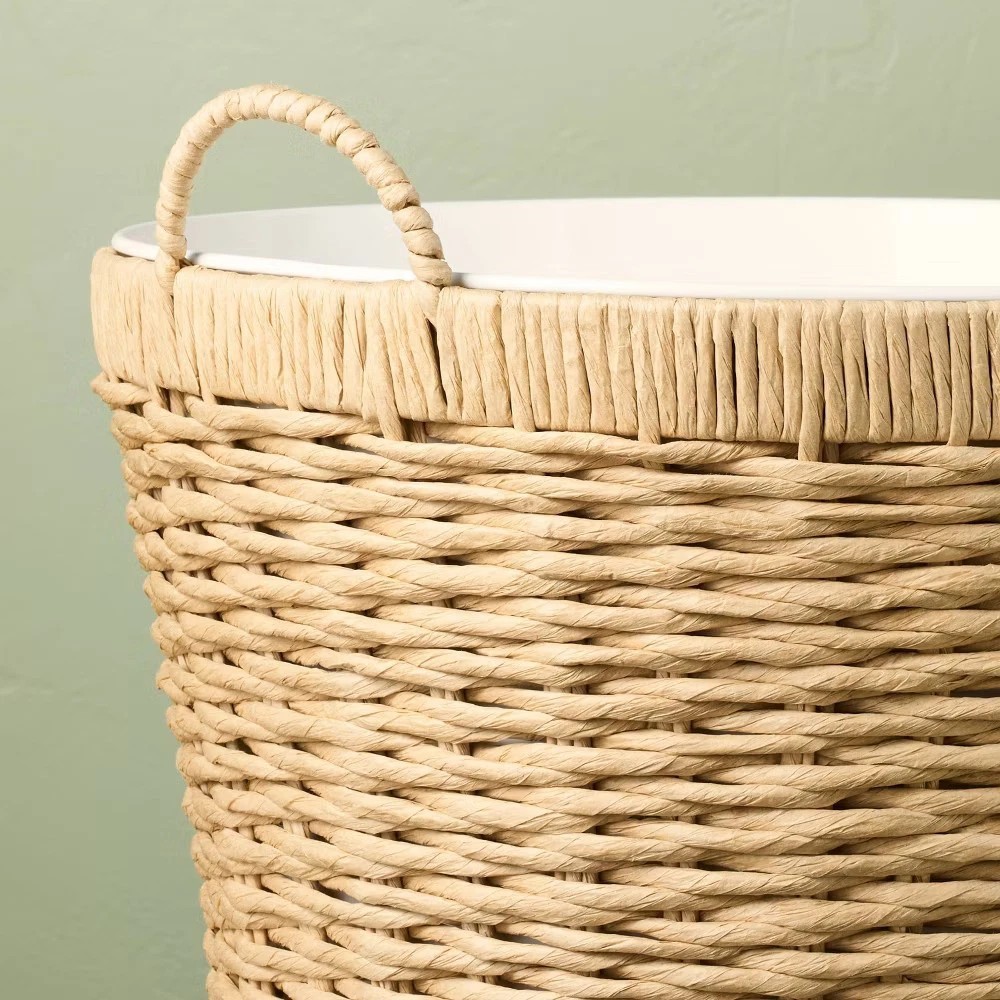 23L Woven Wrapped Metal Beverage Tub - Hearth & Hand with Magnolia