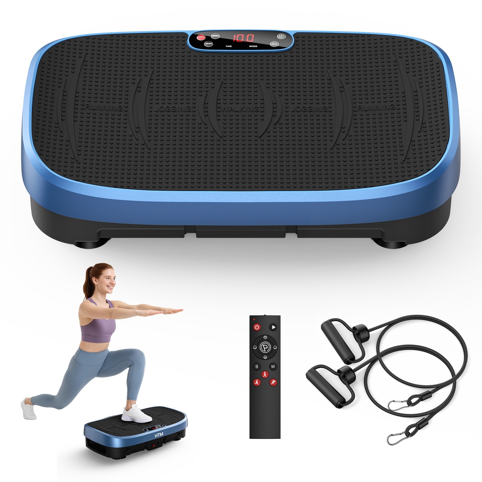 Vibration Plate Exercise Machine Curved Vibration Plate for Lymphatic Drainage