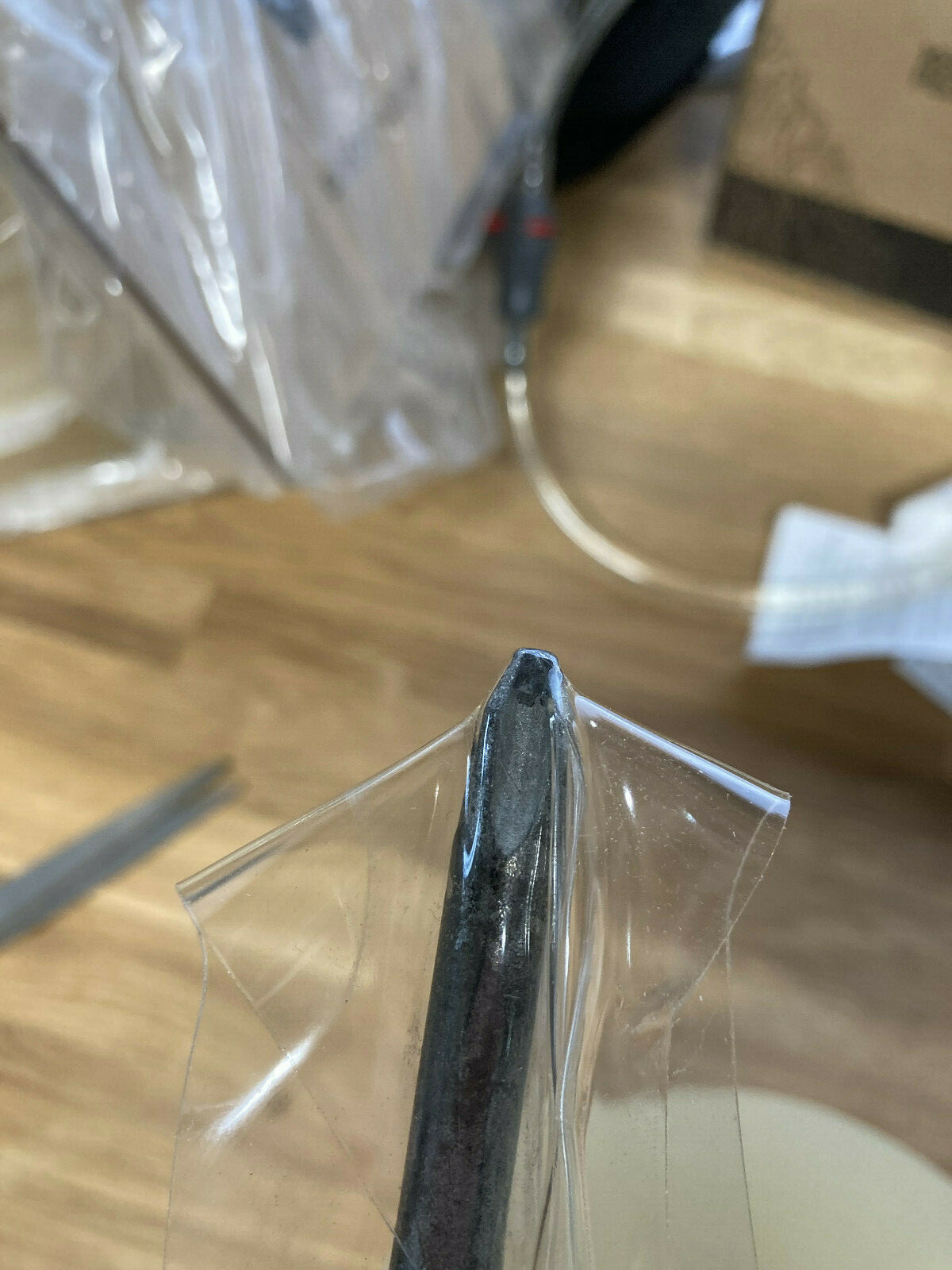 3M Helicopter Tape Clear Bike Frame Protection 2 inch wide $ 20 for 4 feet