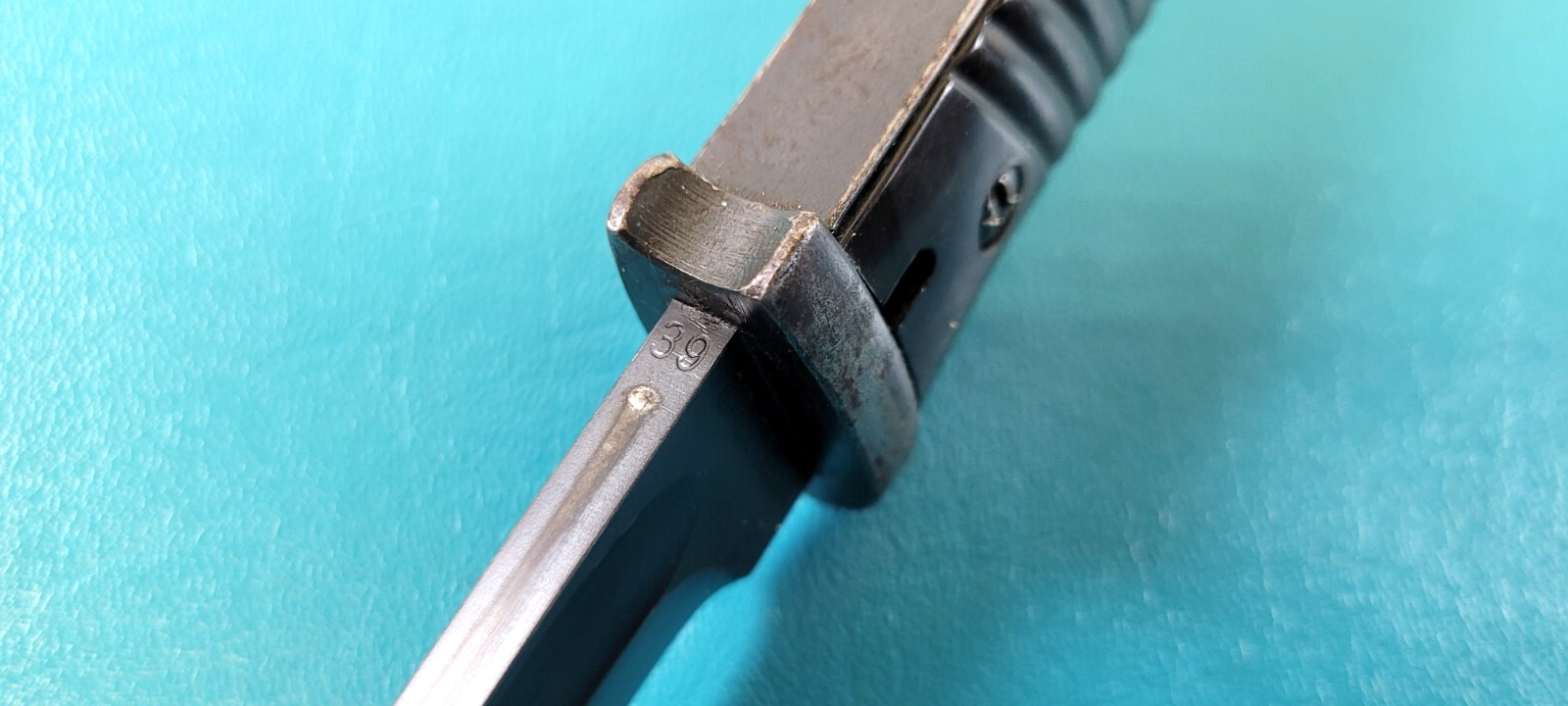 WWII German K98 Rifle Bayonet Knife Eickhorn & Mundlos Scabbard c. 1939 Q5