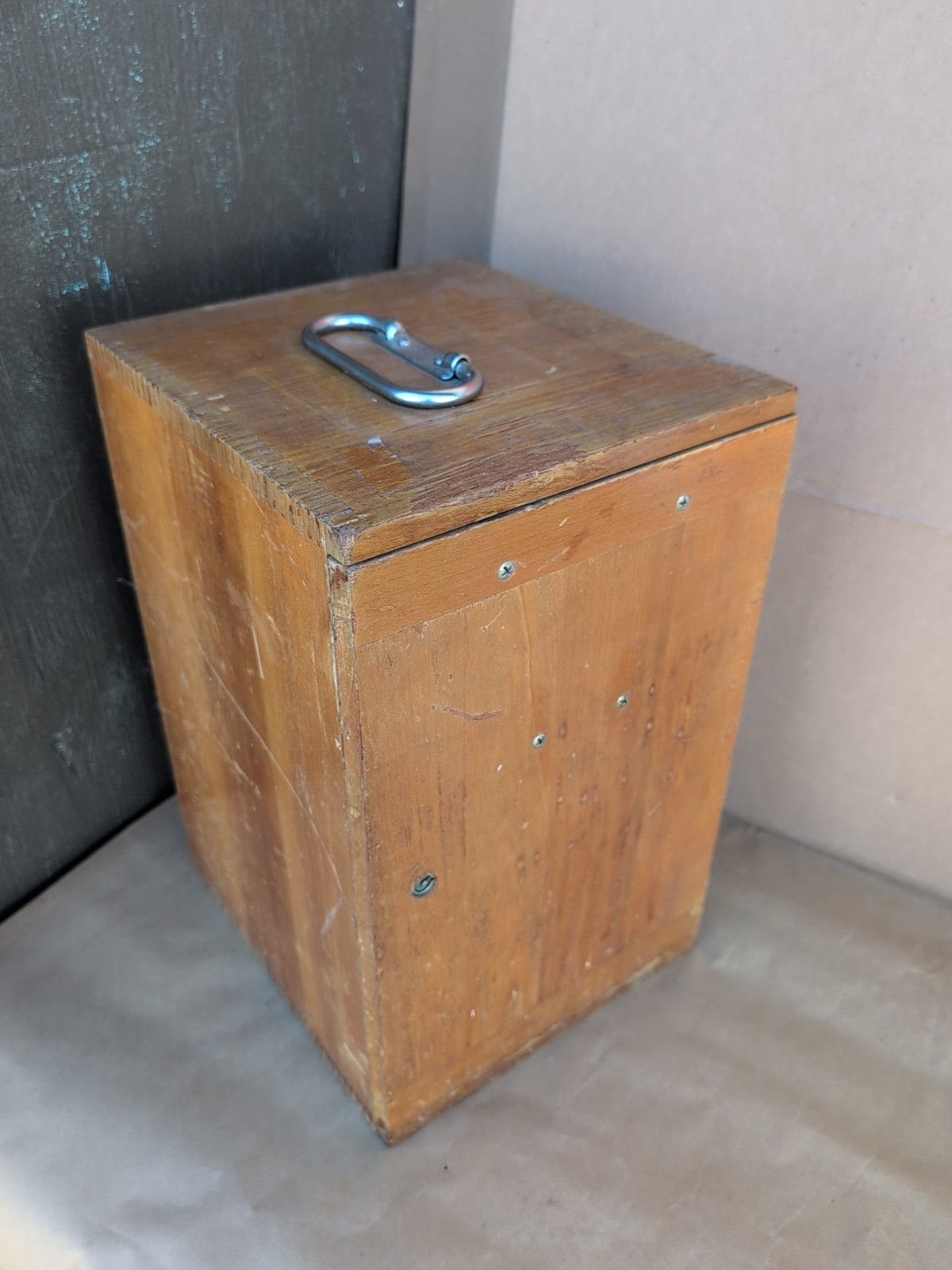 Vintage Spencer Microscope With Wooden Case No Key Buffalo USA