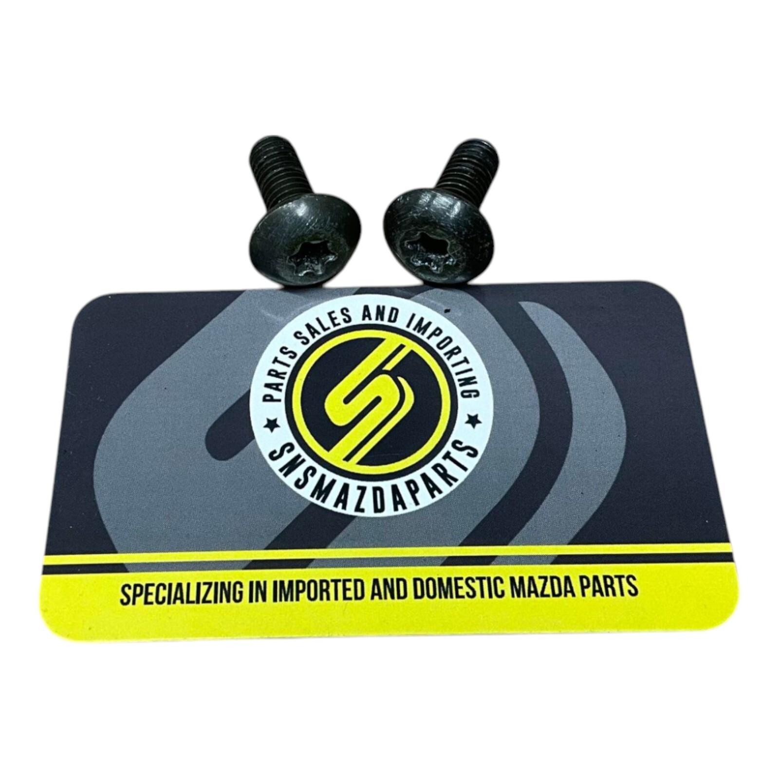 90-24 Mazda Miata MX5 OEM Front Side Striker Bolt Screw Hardware Pair 2 T40 Torx