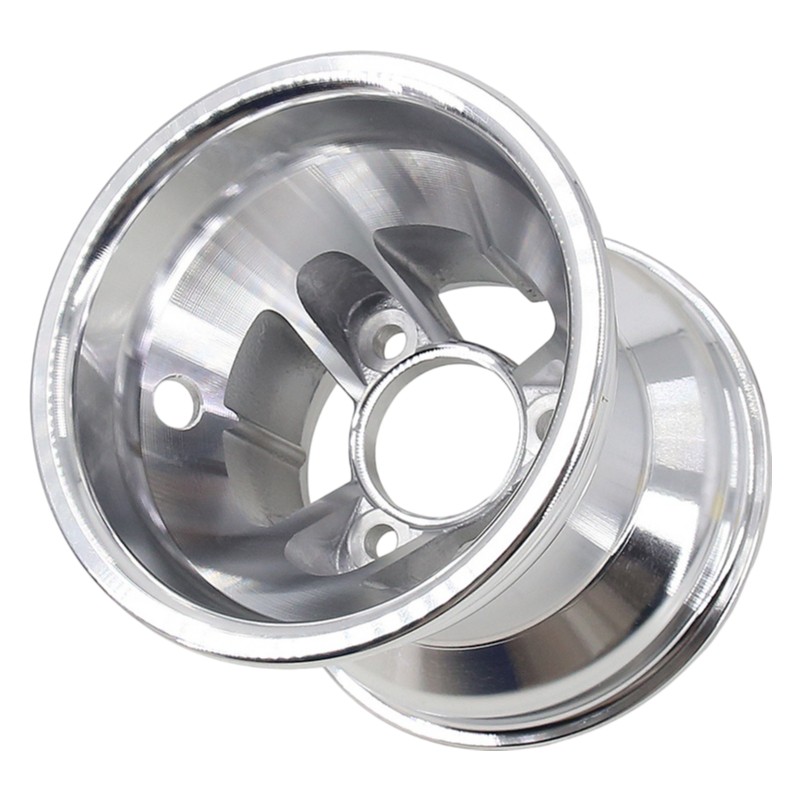 2 Pack 5" Go Kart Front Aluminum Wheel Rim 10x4.50-5 3 Stud for Racing Cart