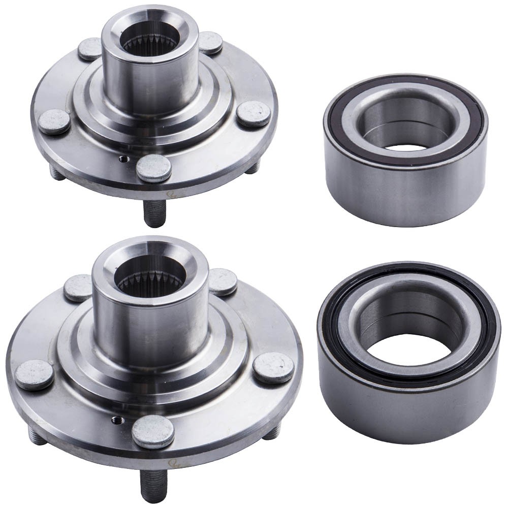 Front Wheel Hub Bearing Lh & Rh Pair For Honda Accord 2008-2012 2.4L 3.0L