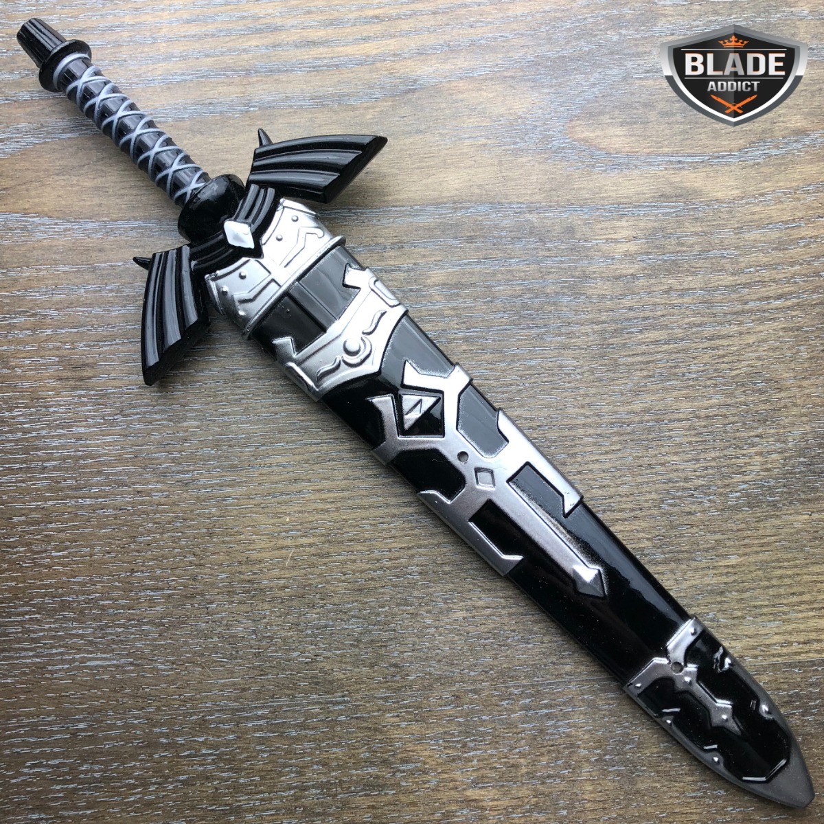 12" LEGEND OF ZELDA Dark Link MASTER SWORD Short Hylian Cosplay Replica Dagger