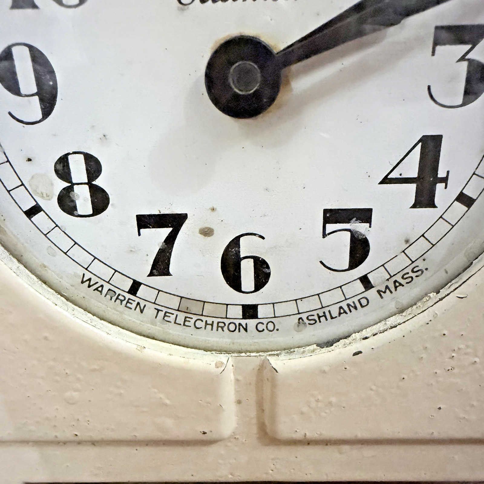 Vintage Telechron General Electric Rare Refrigerator Clock