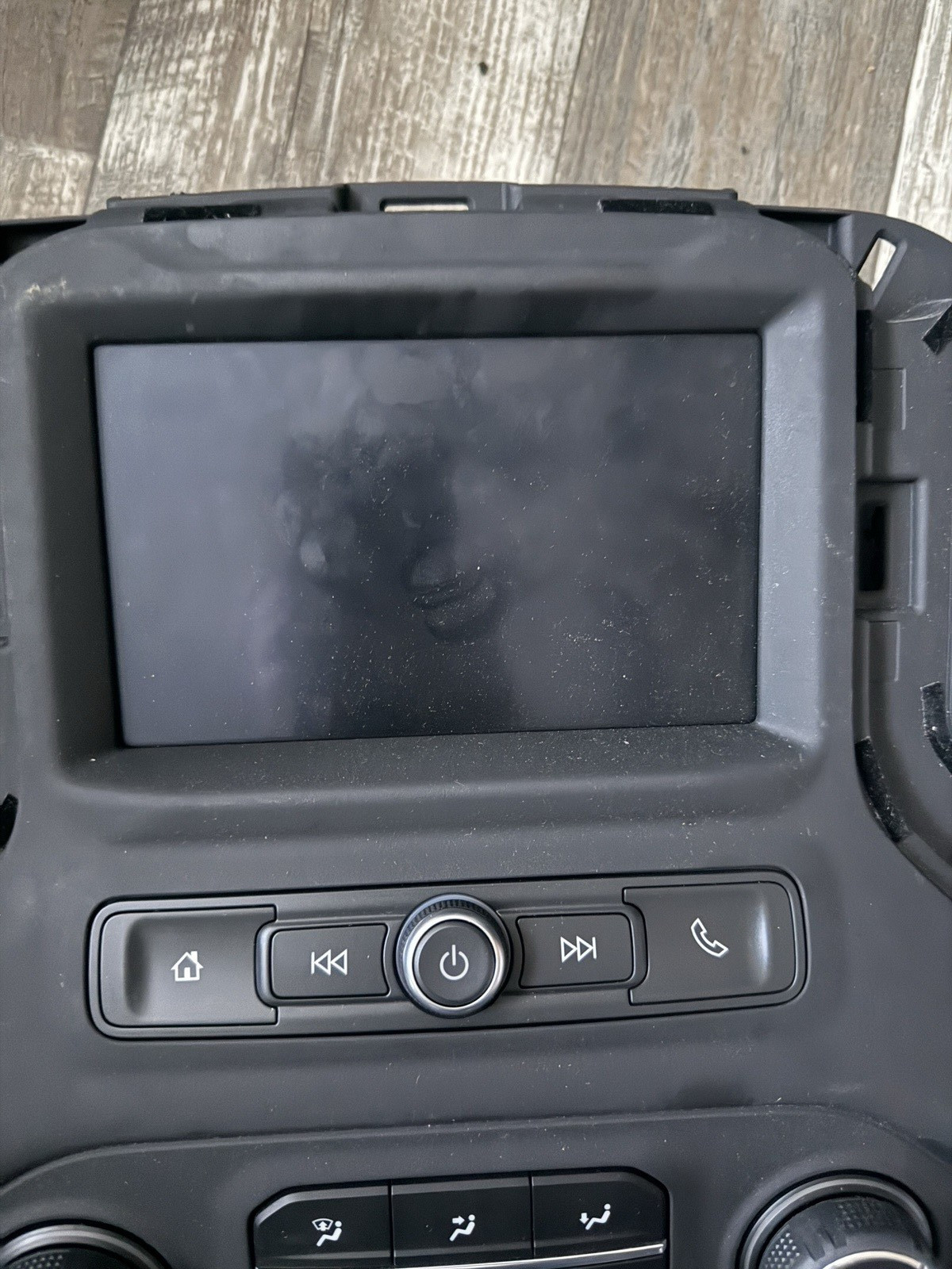 2021 CHEVY SILVERADO 2500 RADIO CONTROL PANEL 8" DISPLAY 84542734 HEAT/AC DASH