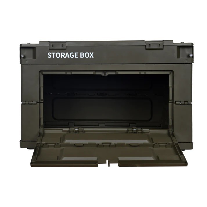 SINT Folding Storage Box,Portable, Collapsible with Lid,For Home & Camping Use