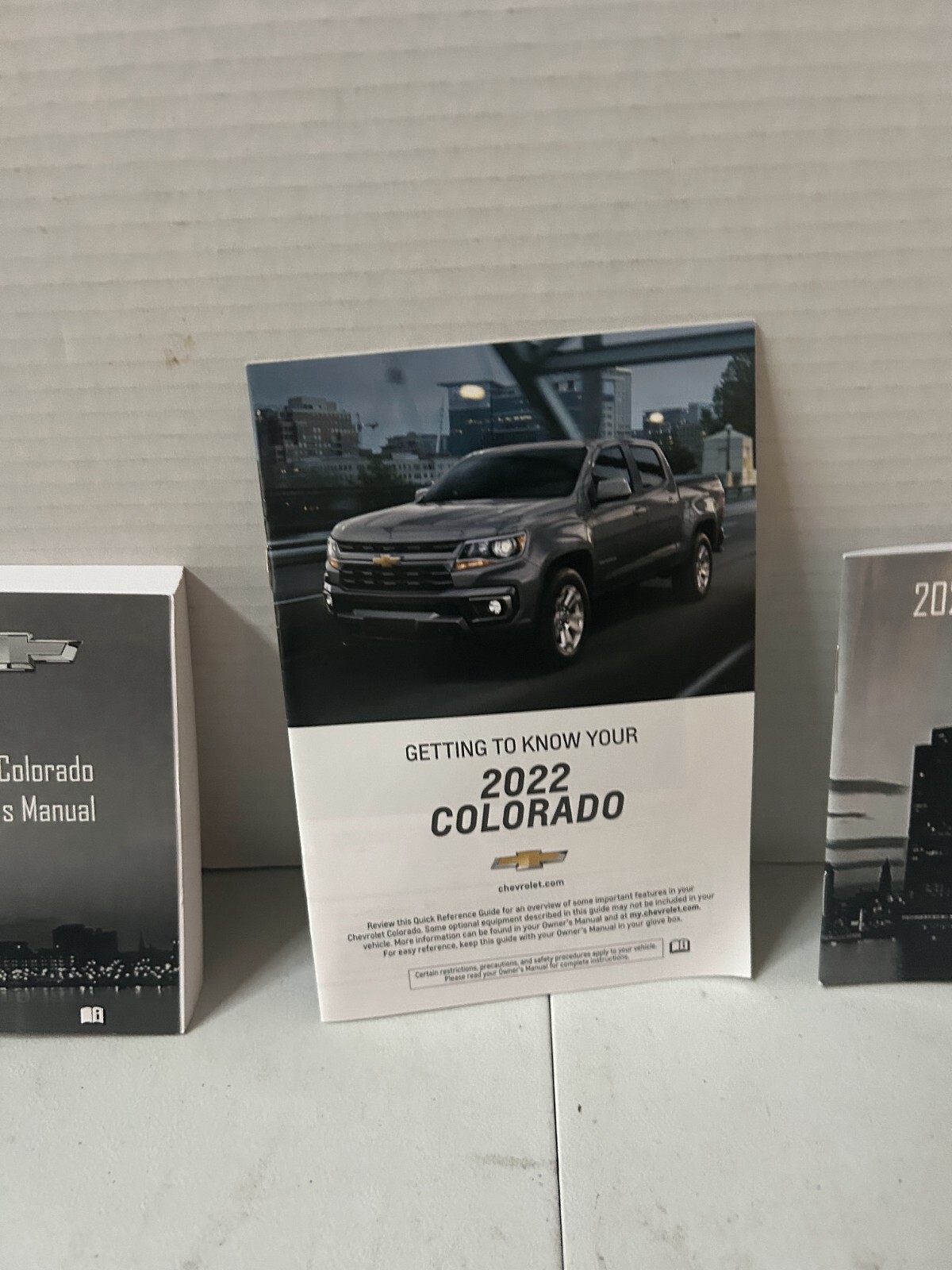 2022 Chevy Colorado Owners Manual Set OEM Free Shipping