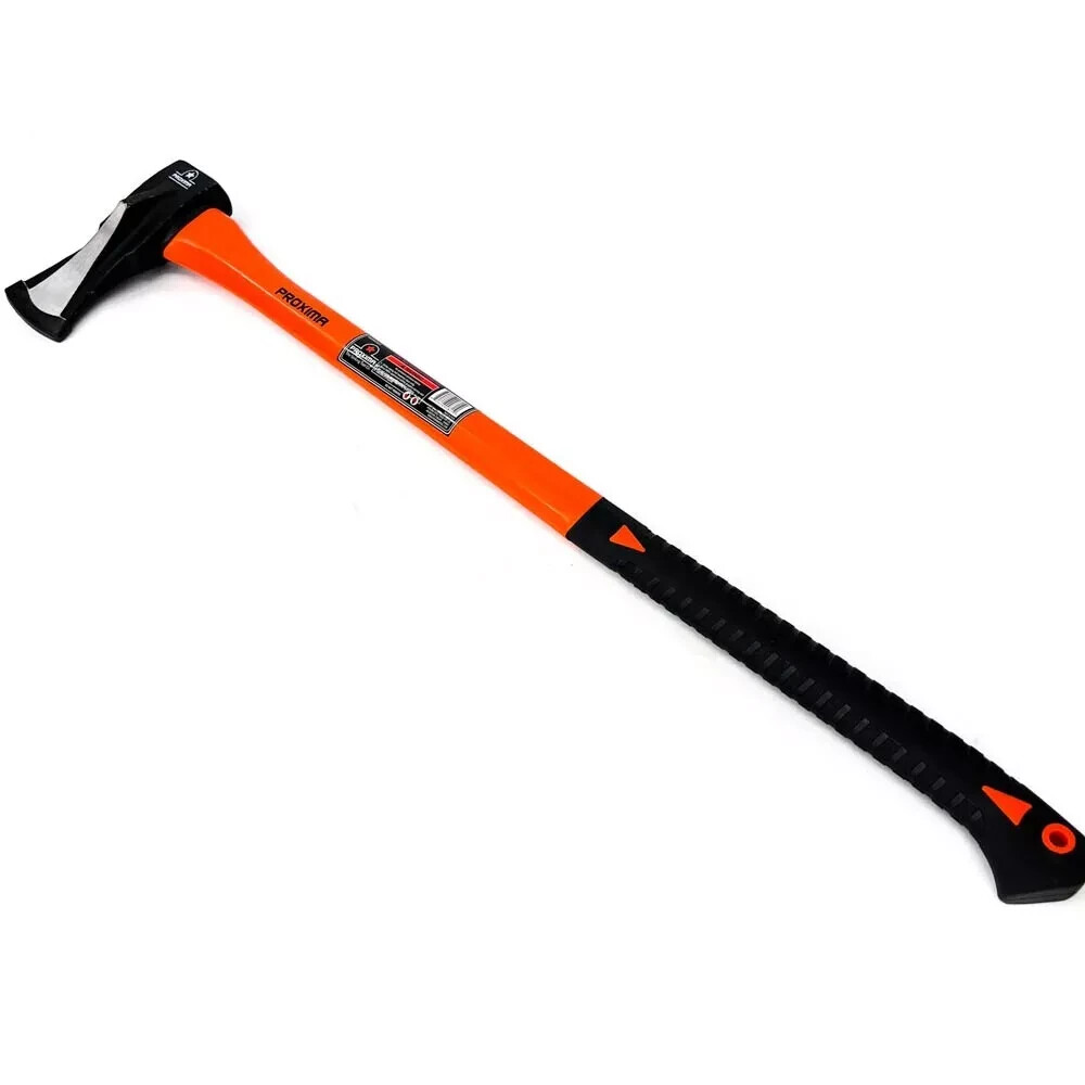 Proxima 4.5 lbs Wood Log Splitter Axe with 33 in Anti-Slip Handle 1005982823