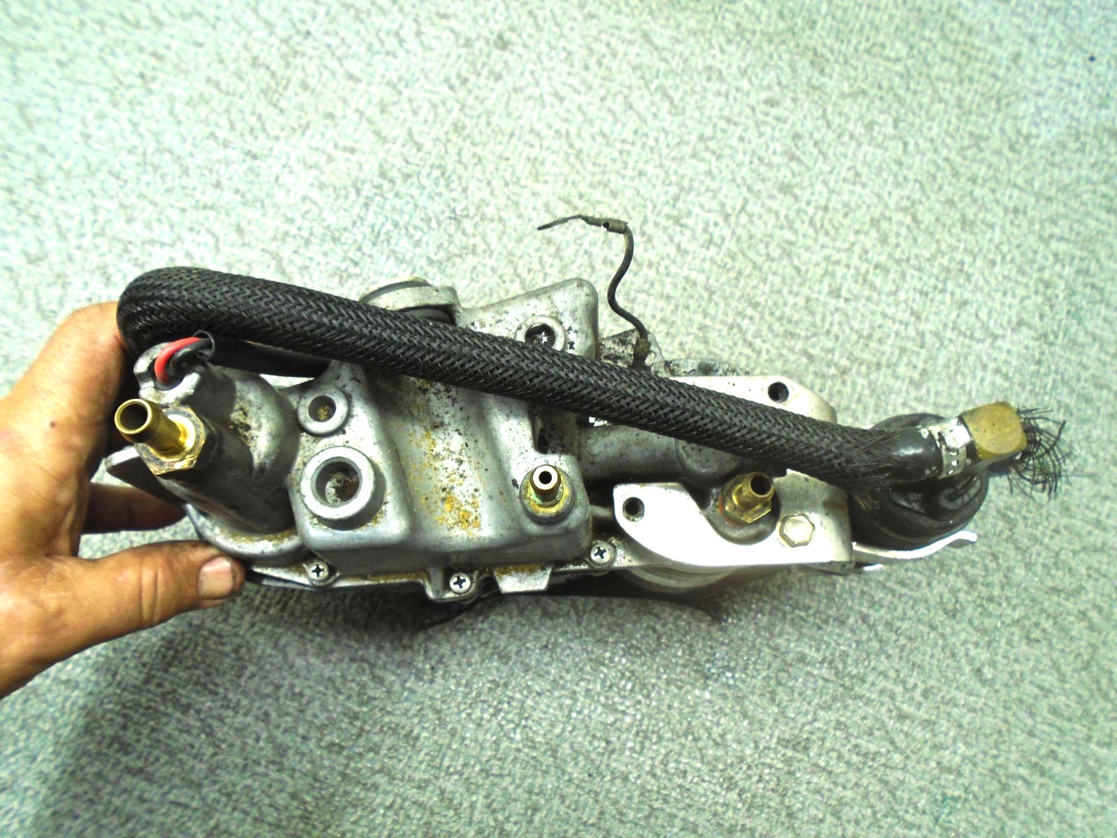 MERCURY FUEL PUMP/VST VAPOR SEPERATOR ASSY 855432A2 OPTIMAX 200-225 HP OUTBOARD