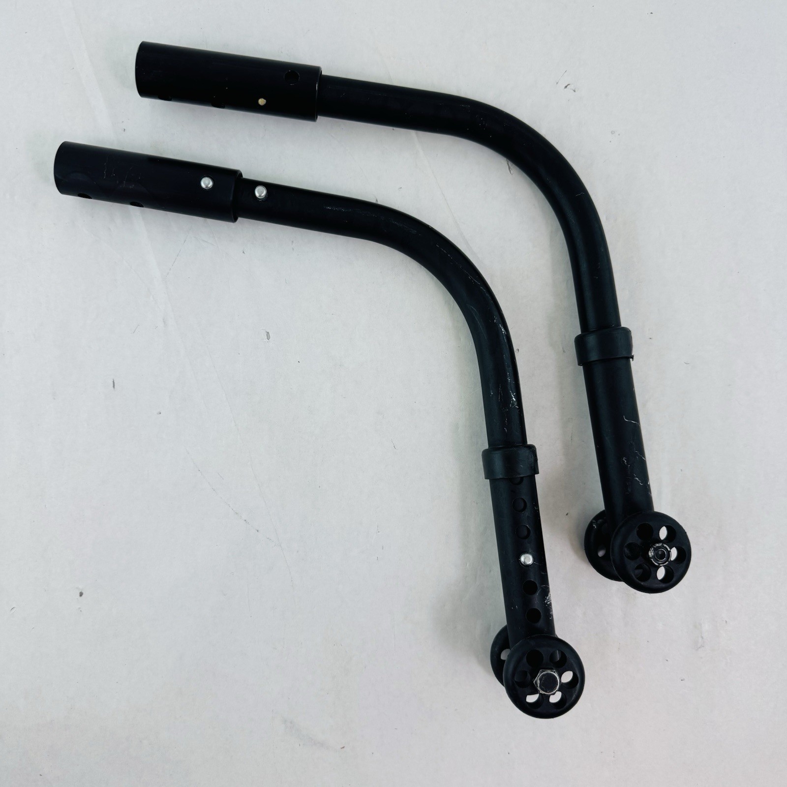 Pair Of Wheelchair Anti-Tipper Pair Adjustable Anti Tip