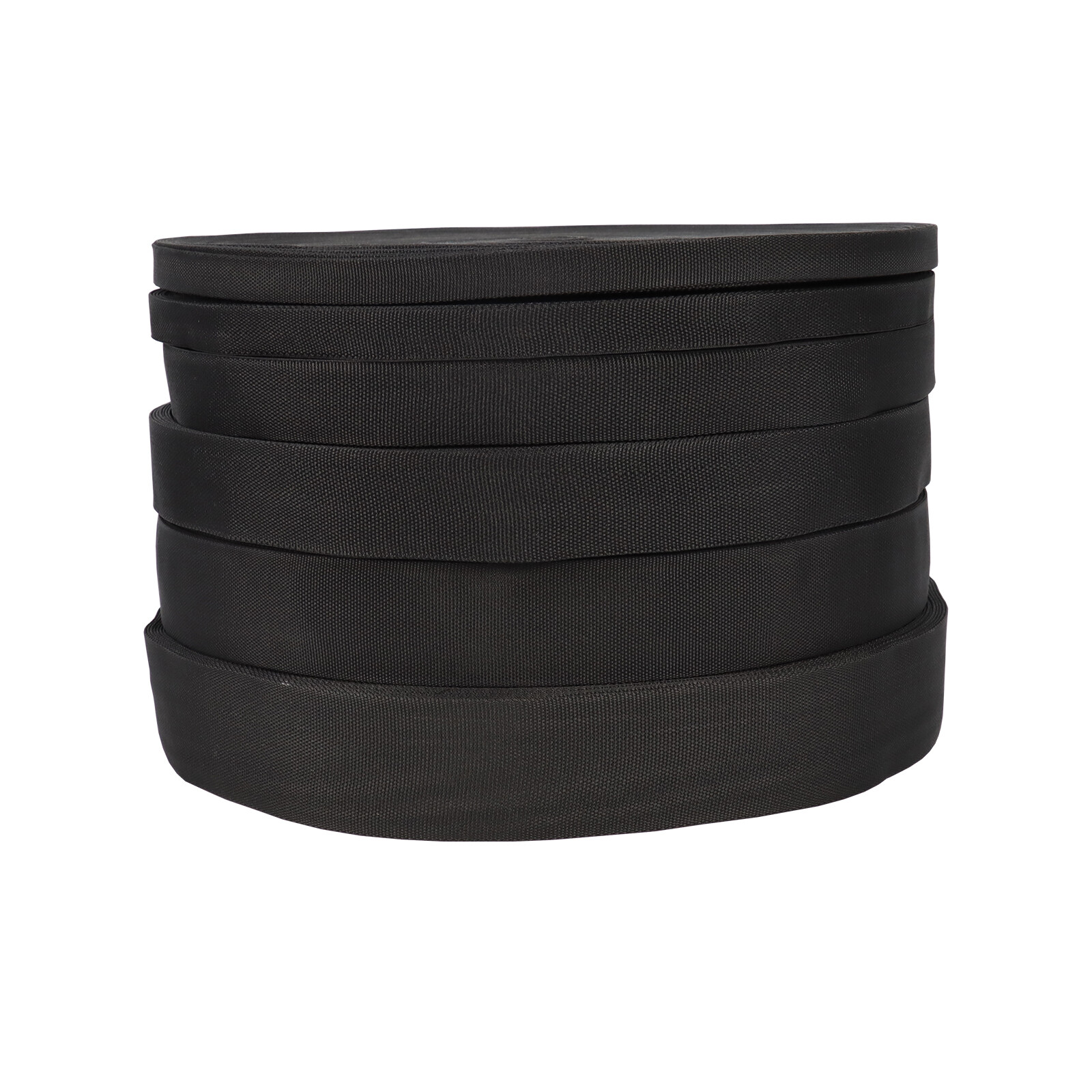 Black 2:1 Ratio Automotive Heat Shrink Braided Sleeve Wear-Resistant 14&32Feet