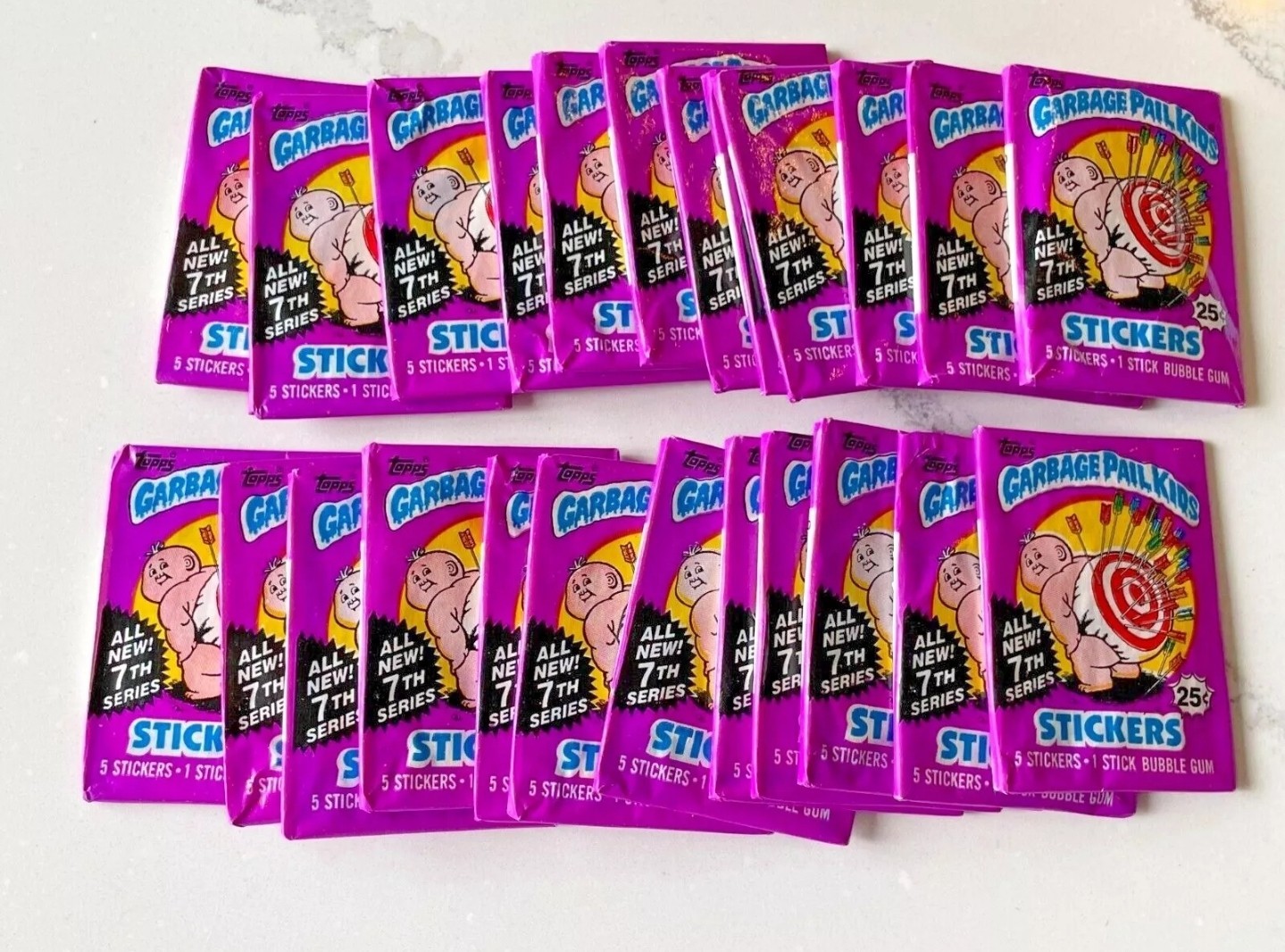 🤮Garbage pail kids OS 7 Unopened Sealed Pack! GPK wax Pack Series 7 Brand New💀