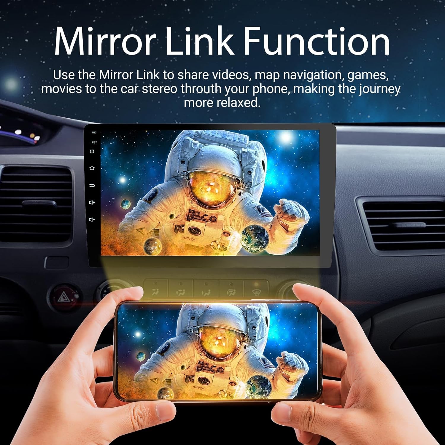 For 2003 2004 2005 2006 Chevy Tahoe Apple Carplay Android 15 Car Stereo Radio