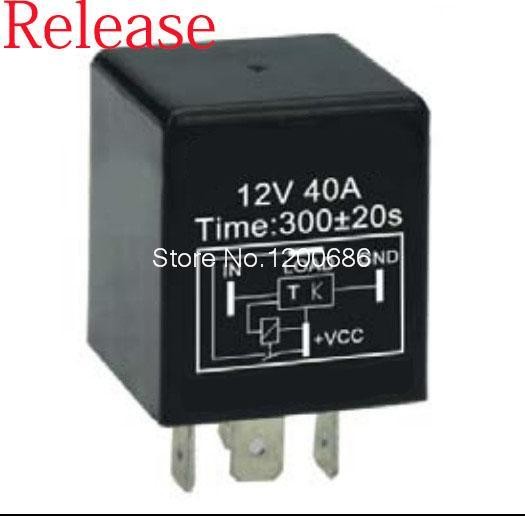Time Delay Relay 12v Automotive Automatic 5s 10s 1min 5min 10min Switch Turn Off