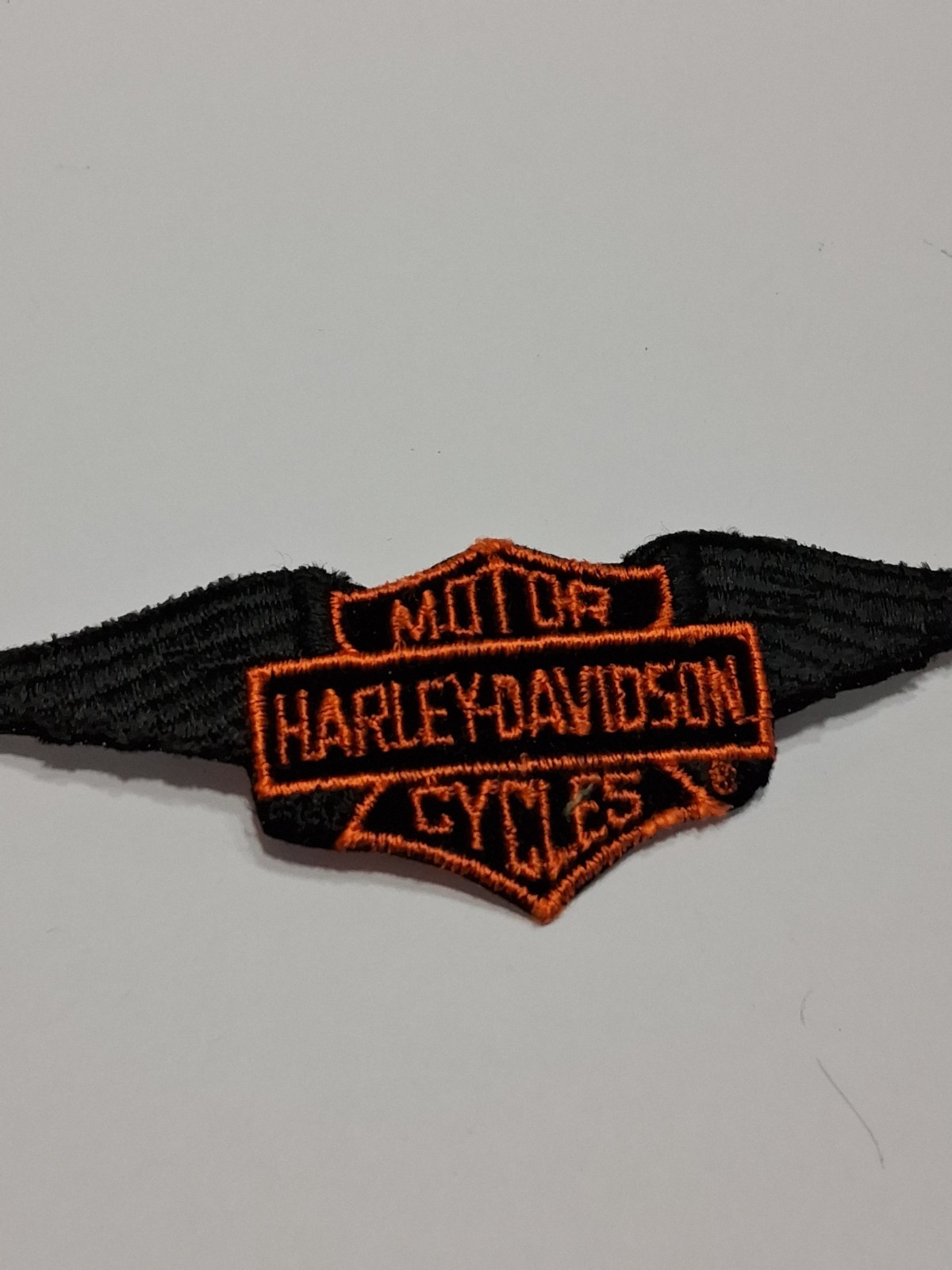 Harley-Davidson "WINGS BAR & SHIELD" Patch a genuine Harley item. NEW VINTAGE