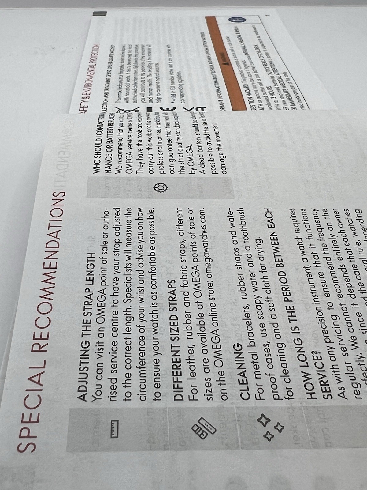 OMEGA - The Essential Guide - For Watches - All Languages