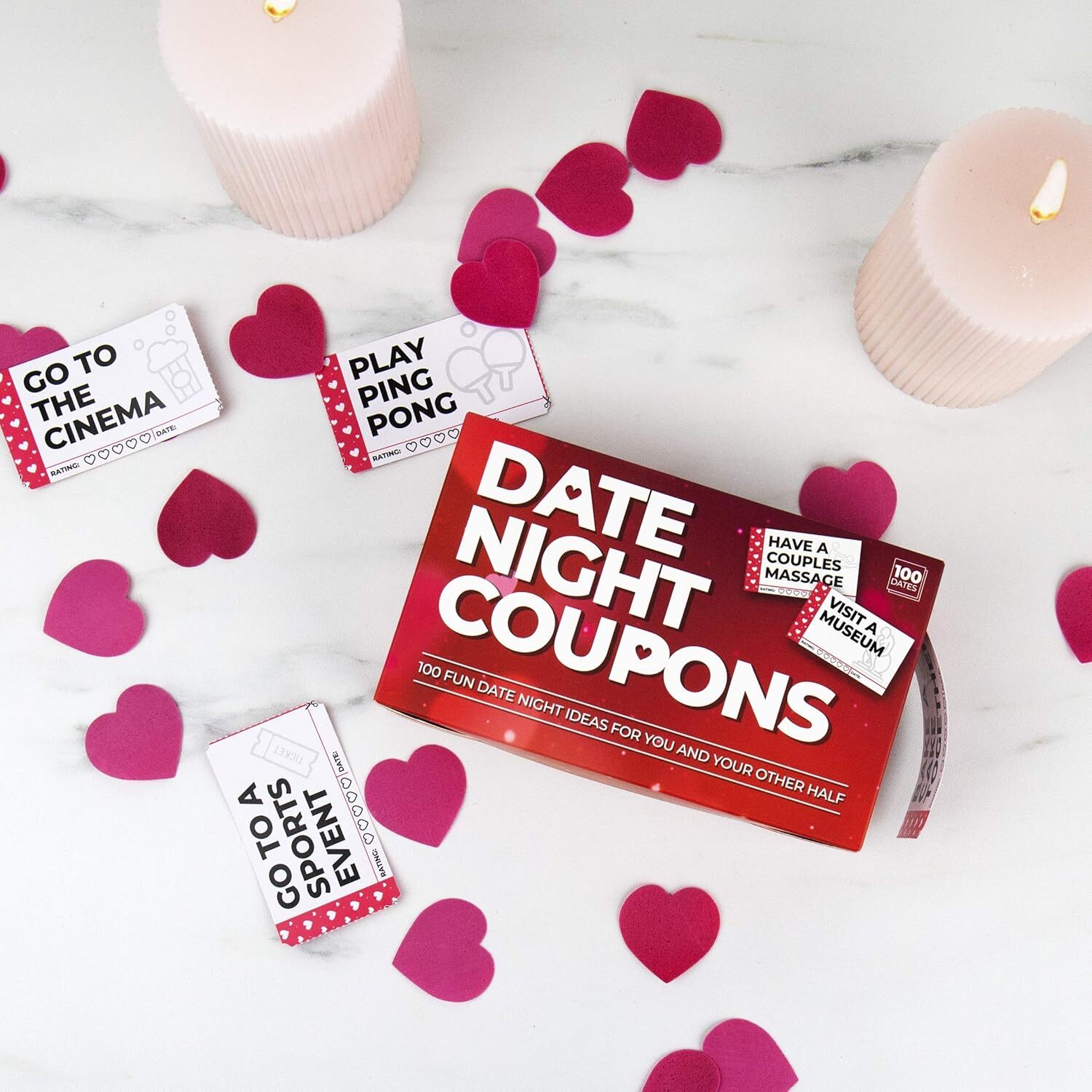 Gift Republic 100 Date Night Coupons, Multi,Other Gift & Party Supplies