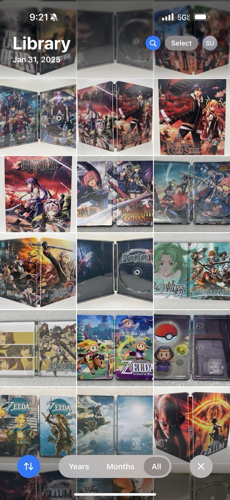 Bundle Of 5 Custom Made Steelbook Cases ( Pick any Of 5 Items) PS4/PS5/Xbox/NS