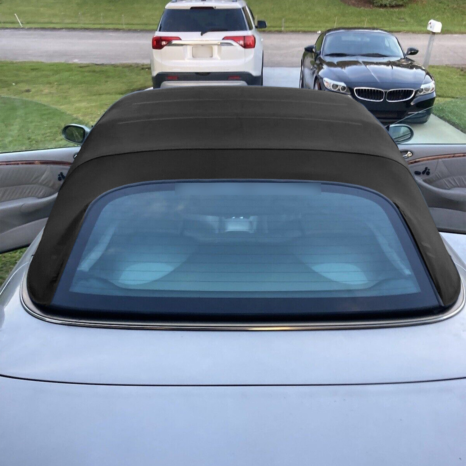 For Mercedes-Benz CLK320 CLK350 2004-2009 Convertible Soft Top Replacement Black