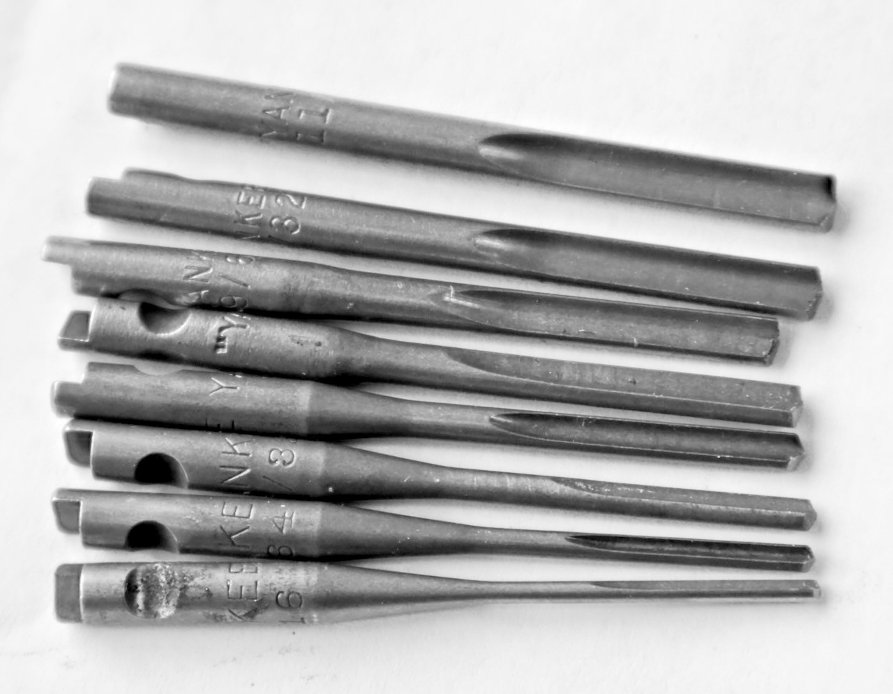 North Bros "YANKEE" No. 41 Push Drill + 8 Bits + Box + Insert / NOS / MT Tools