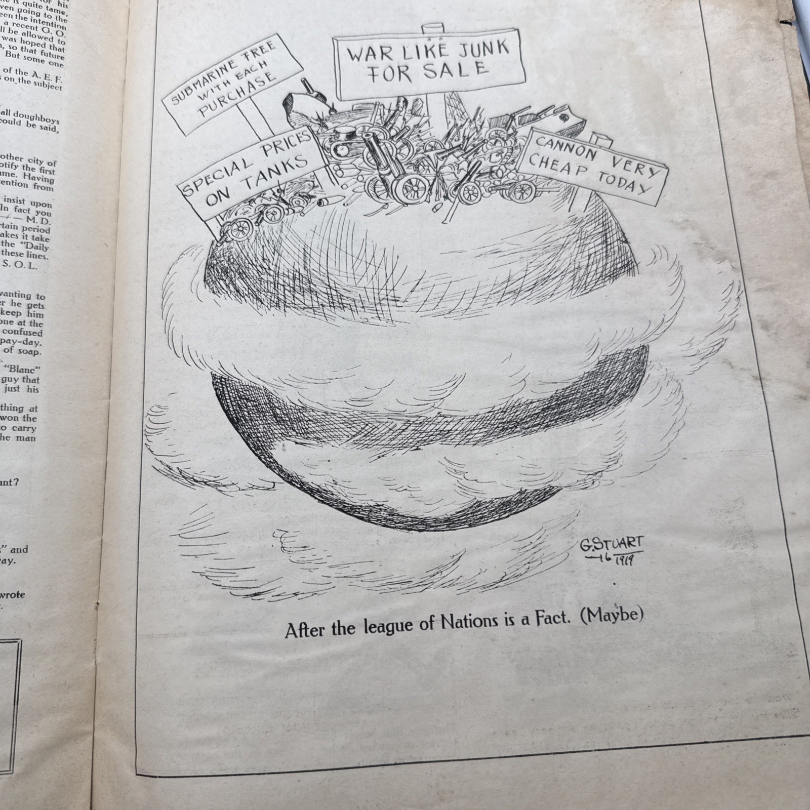 1919 THE SKIRMISHER Kinghts of Columbus Edition WWI 4th Infantry Division