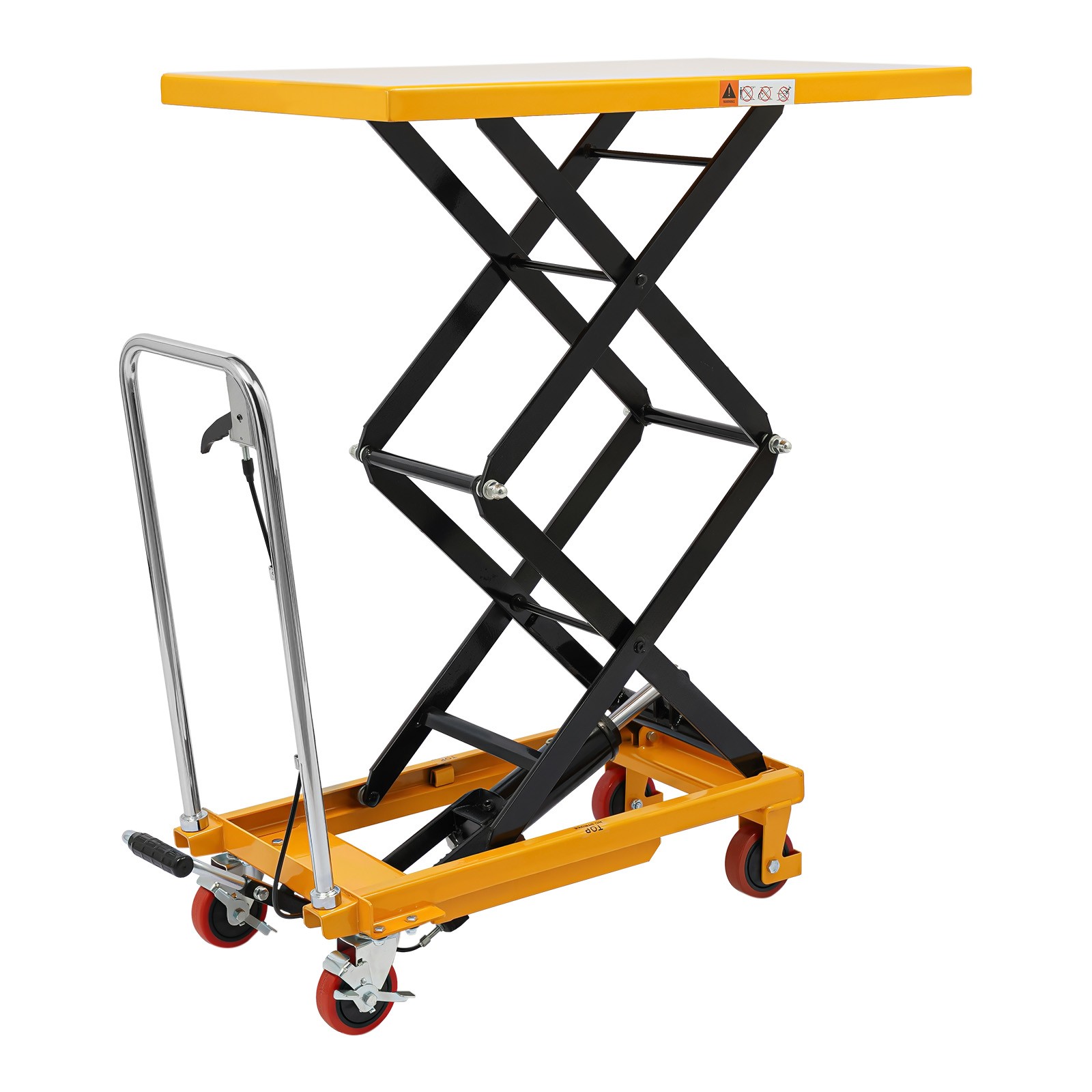 Hydraulic Material Handling Transportation Platform Lift Table 349.27kg/770lbs
