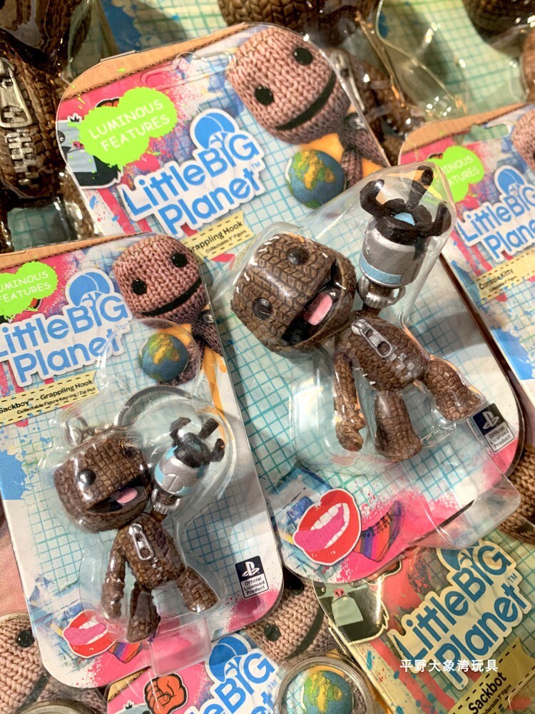 LittleBigPlanet 15 Styles Sackboy Joints Action Figurines Keychain Charms