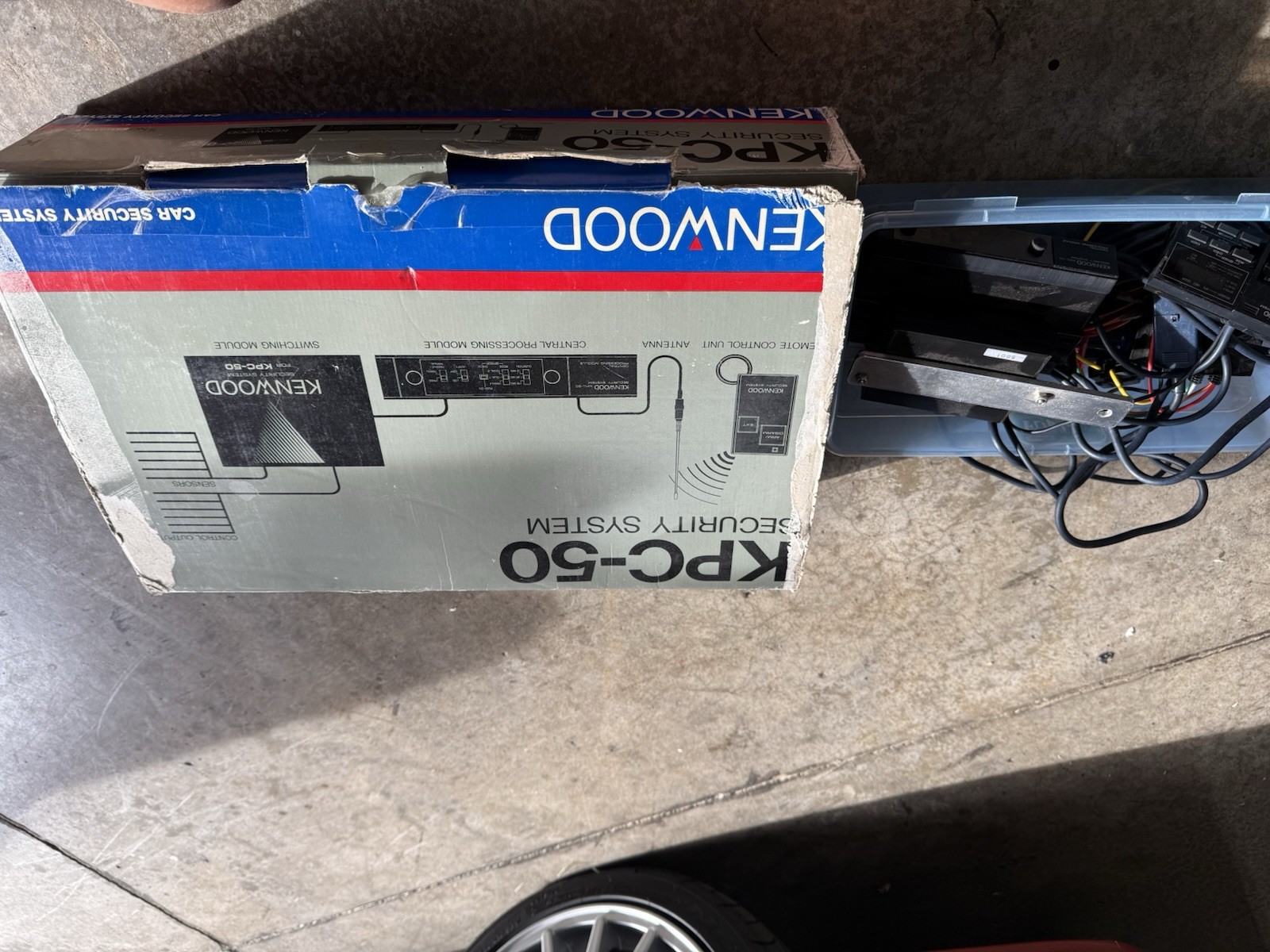 RARE VINTAGE KENWOOD Secuirty System Alarm KPC50 And Kpc70